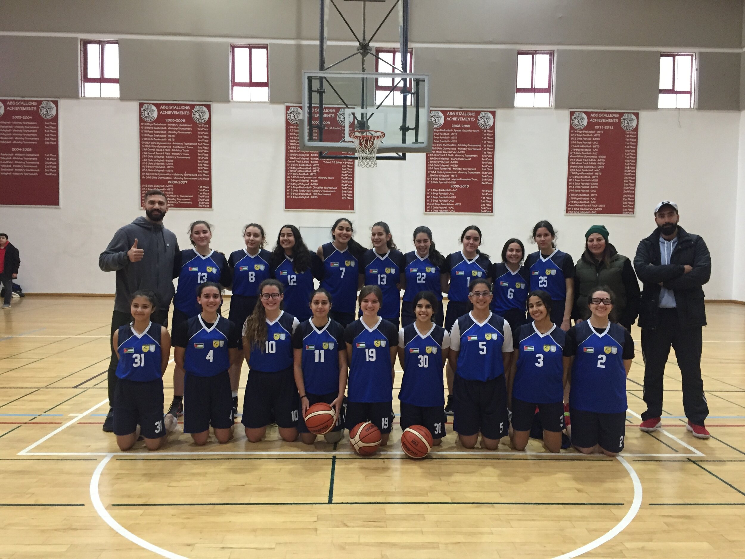 ASG Basketball Grades 8-11 Team