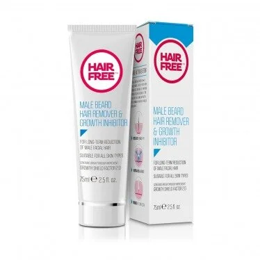 Male Beard Removal &amp; Growth Inhibitor
