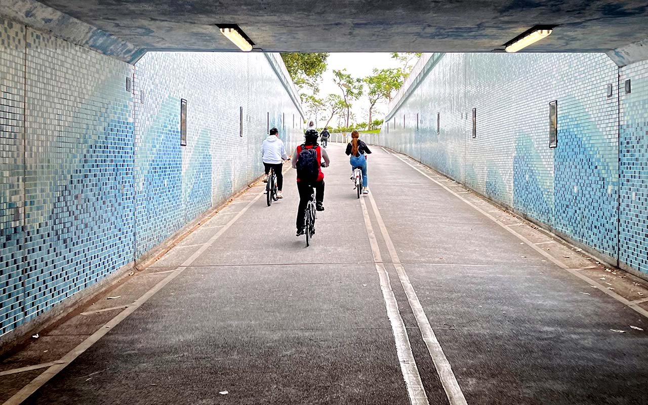 tunnel road bike ride