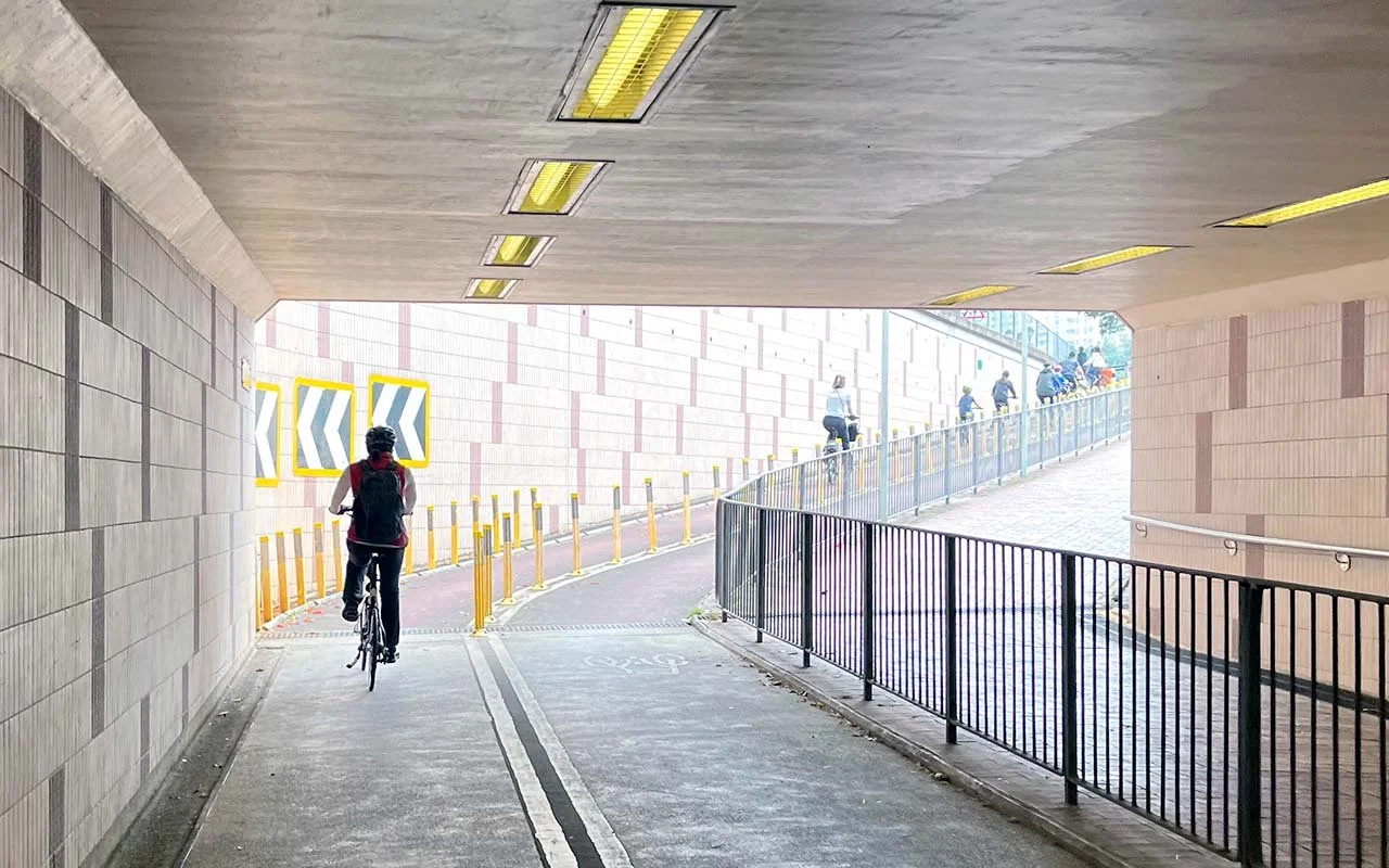 tunnel road bike ride