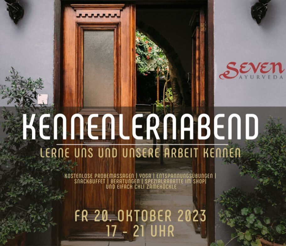 🌟 Einladung zum Kennenlernabend mit unserem Therapeutenteam! 🌟

Wir freuen uns sehr, euch alle zu einem Abend der Begegnung und des Austausches einladen zu k&ouml;nnen! Komm doch auch zu diesem besonderen Event, bei dem du unser tolles Therapeutent