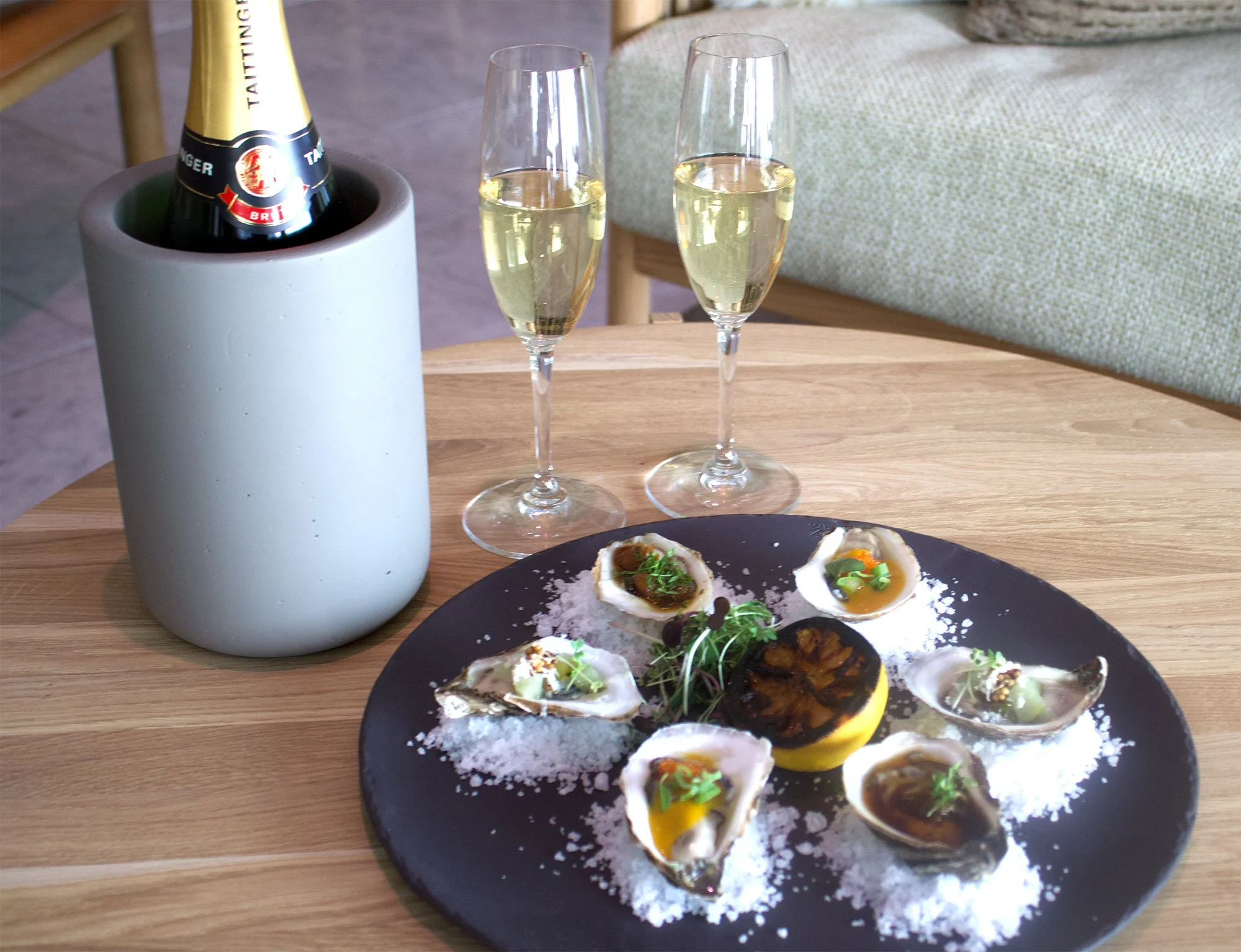 Østers og bobler på Havsmak - hver lørdag