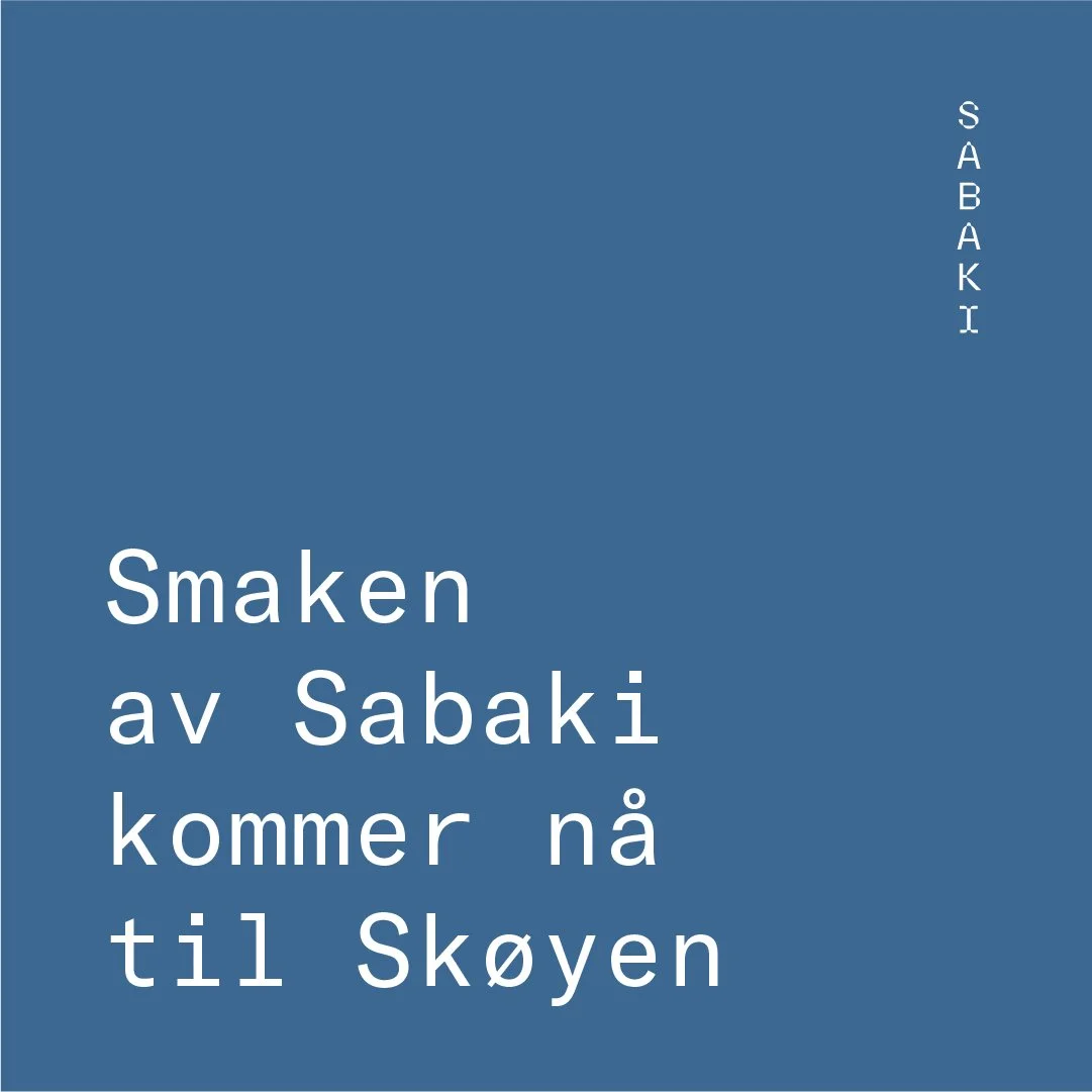 Sabaki åpner på Skøyen - onsdag 23. august