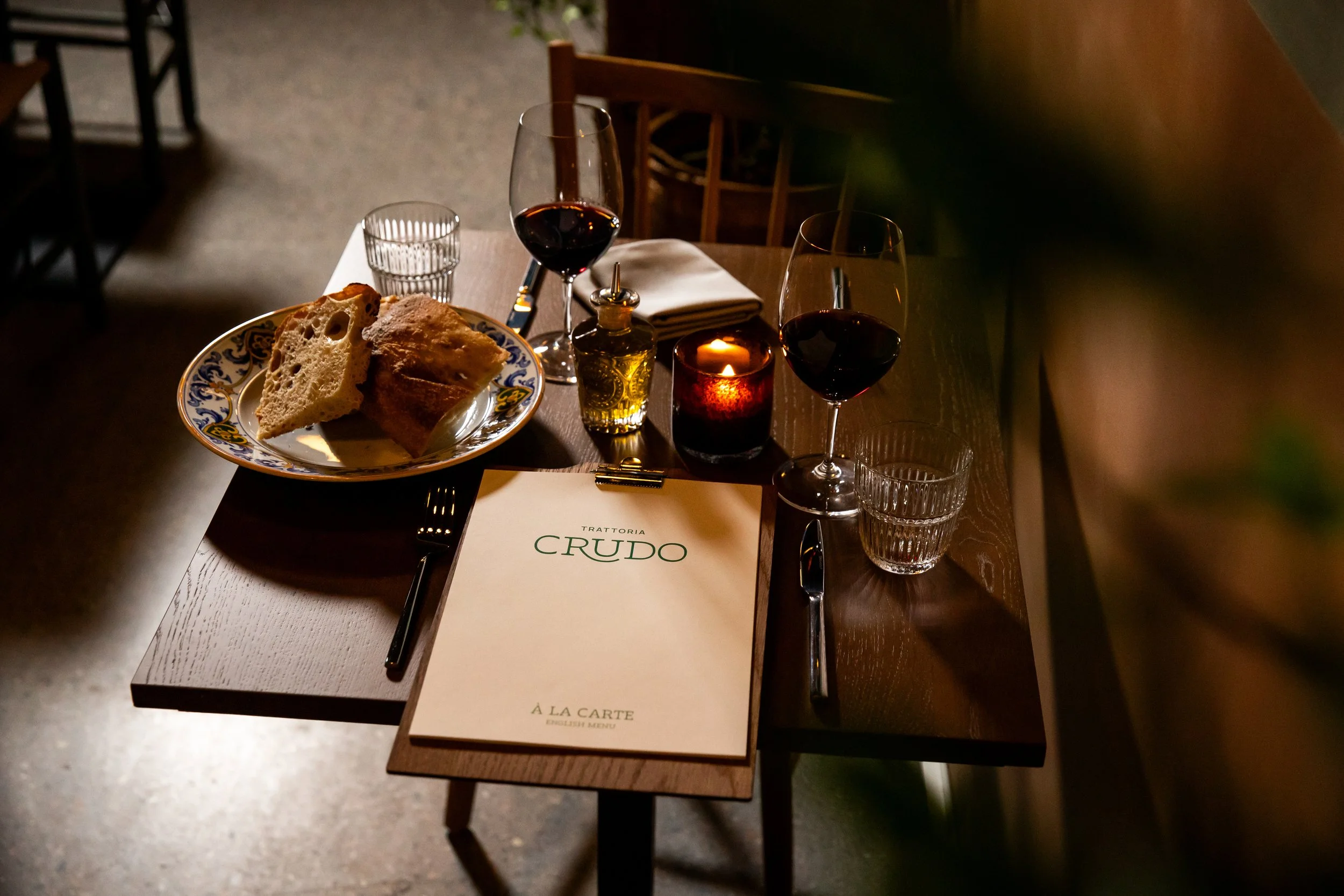 Trattoria Crudo åpner i Nydalen - torsdag 16. november