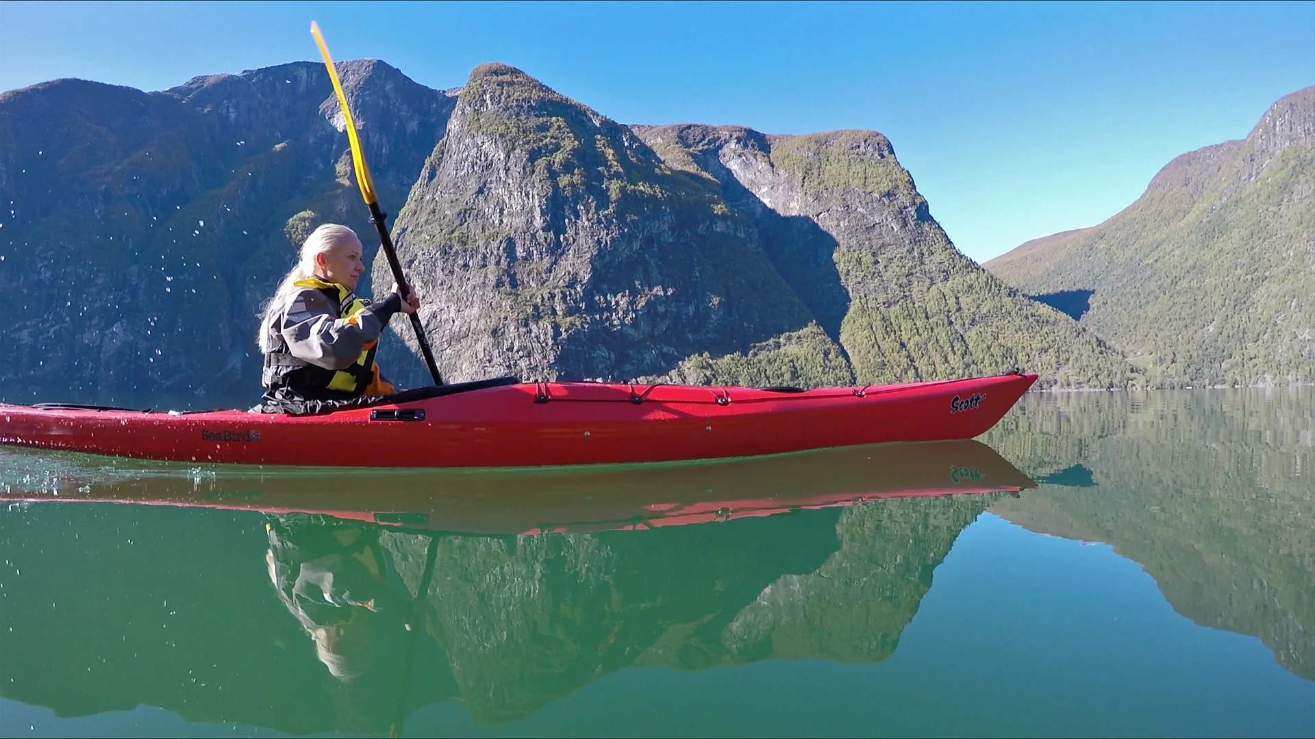 Eit padleeldorado rett ved Jotunheimen