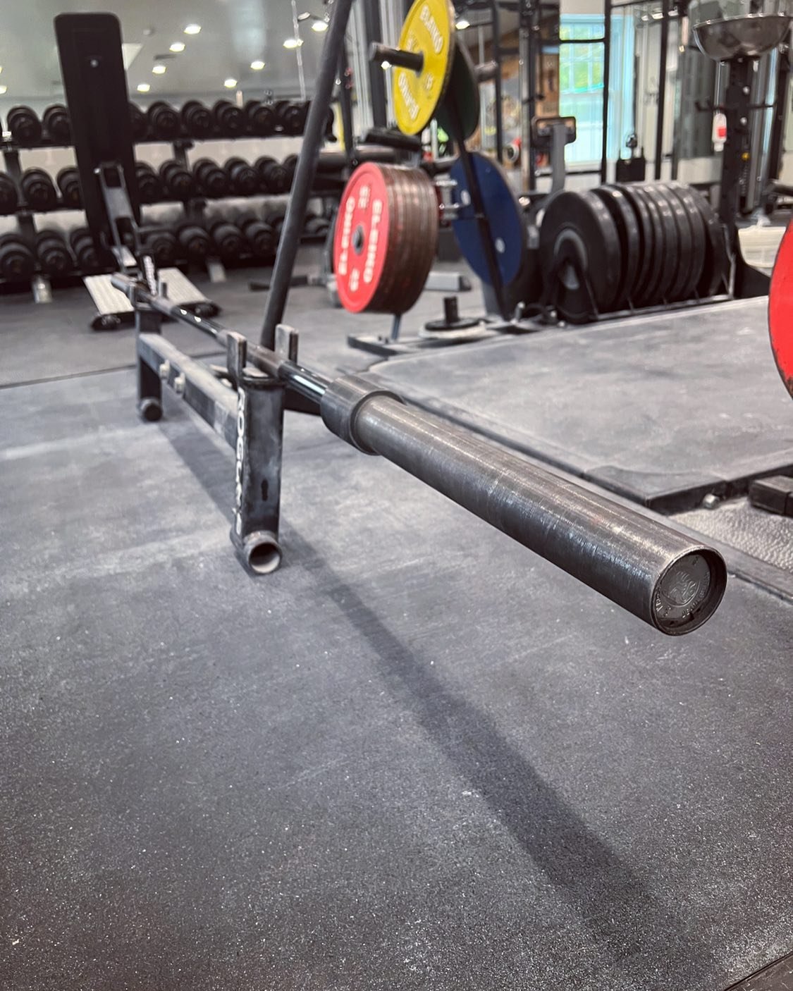 ‼️ The Kabuki deadlift bar is now available for members and guests to use here at SMG!

‼️ We just ask (along with all of our bars) that you PLEASE clean it and hang it back up when you&rsquo;re done. Uncleaned chalk ruins bars. 

ENJOY!