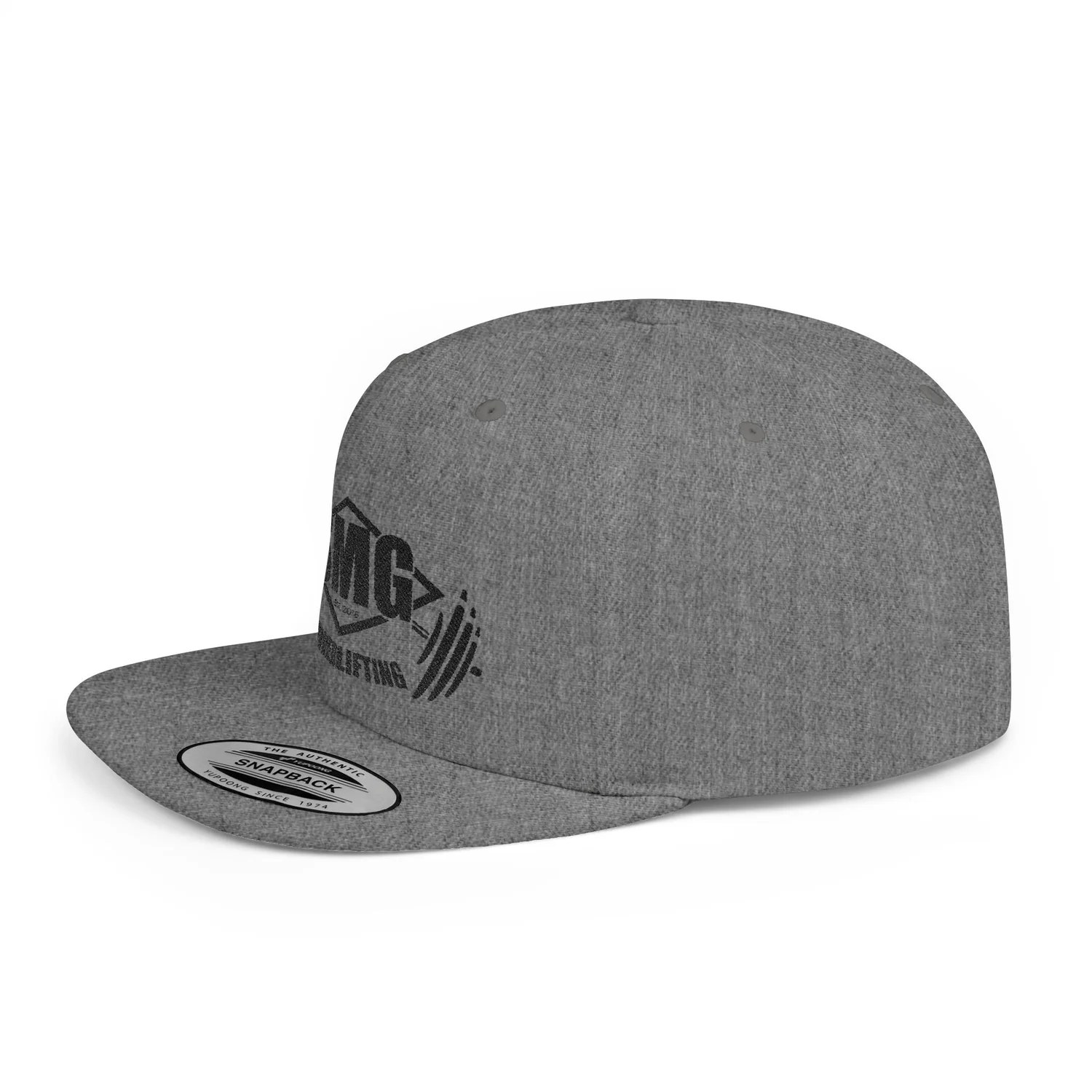 Flat Bill Snapback Hat (Multiple Colors) — gym near me, fitness,  powerlifting, westchester, home gym
