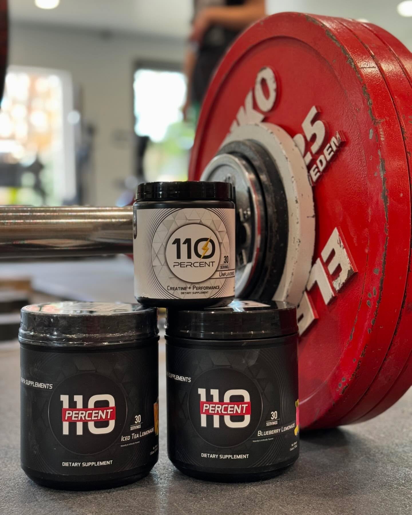 @110percent stays stocked at SMG.