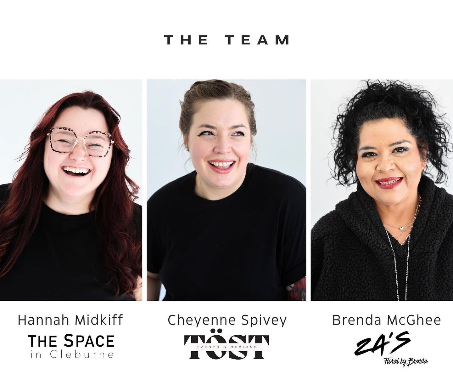 Let&rsquo;s Get Acquainted! Meet the Team Behind Our All-Inclusive Packages! 

At The Space in Cleburne, we believe that behind every successful event is an exceptional team dedicated to making magic happen! ✨ Today, we&rsquo;re excited to introduce 