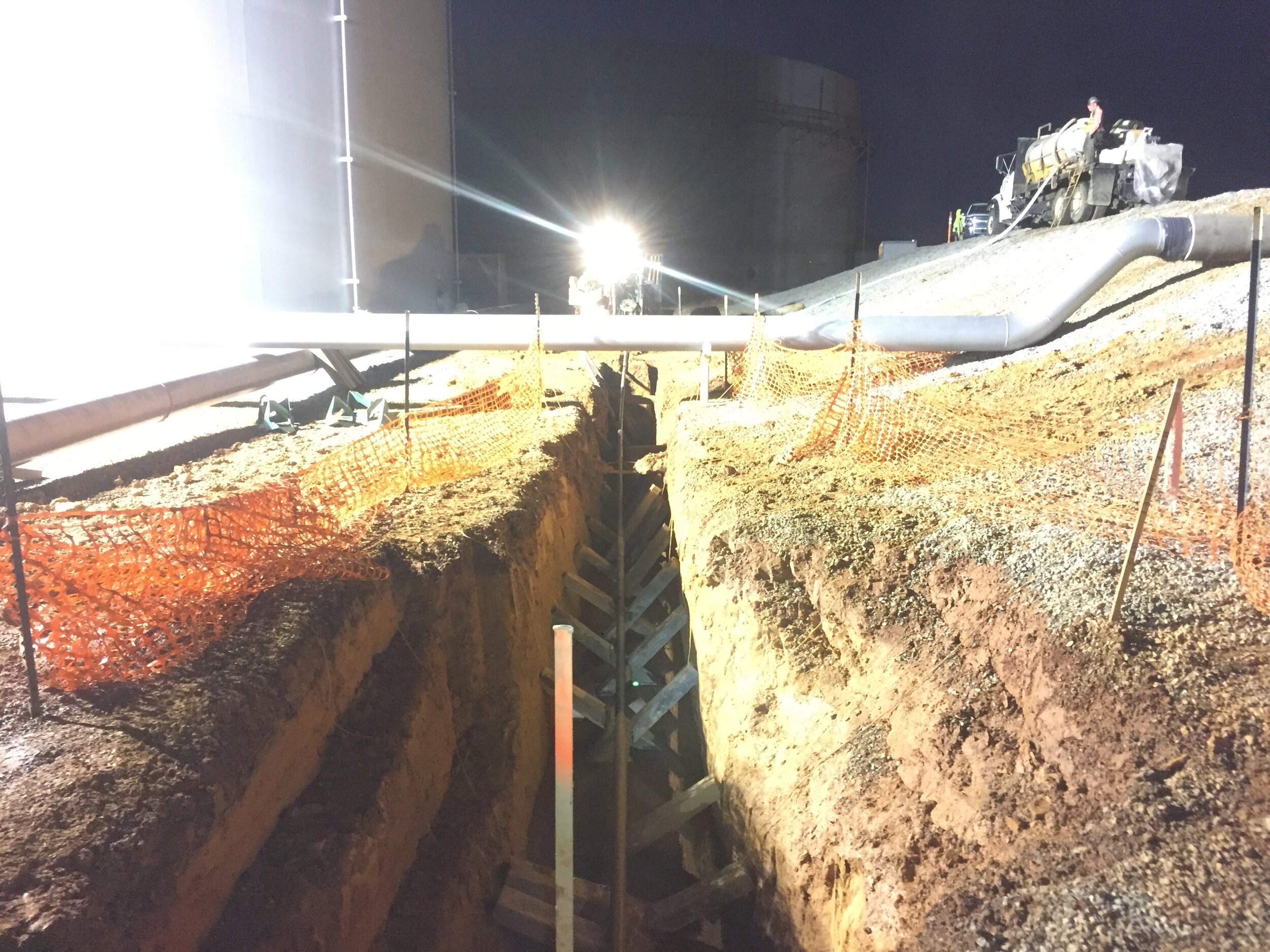  New Gas Line for Colonial Pipeline in Greensboro, NC 