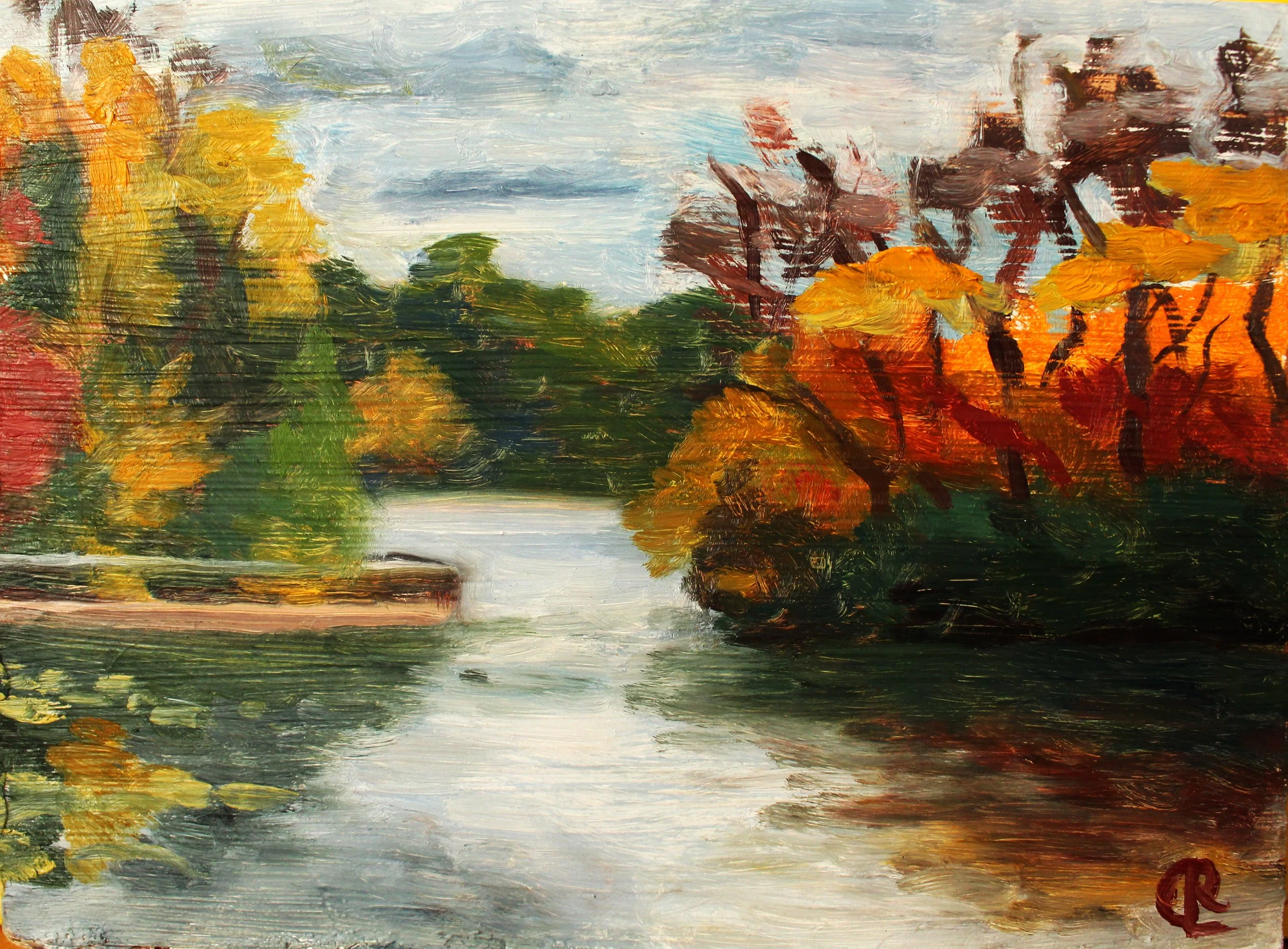 Fall at Lake of the Isles