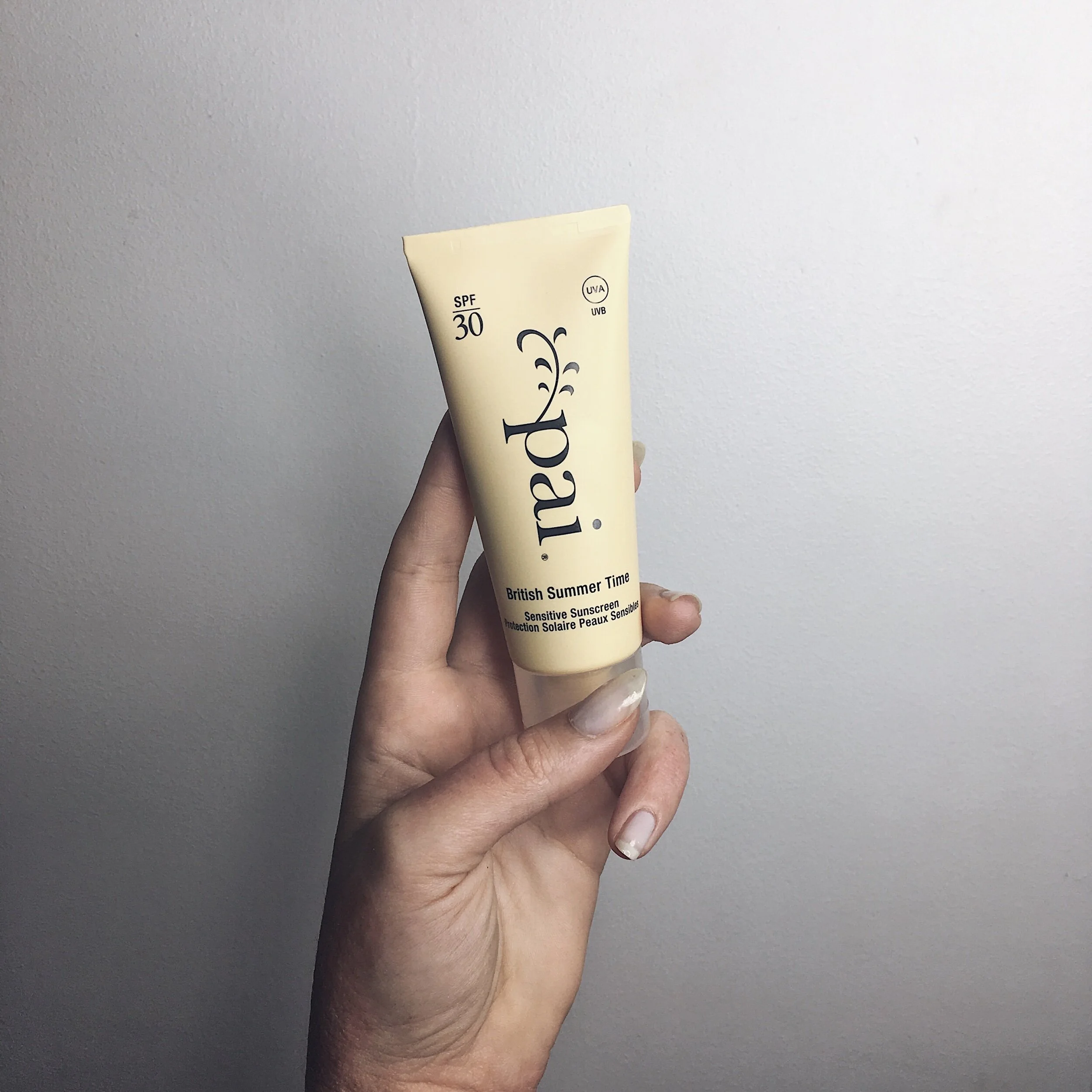 Review #3: British Summer Time, la crème solaire naturelle pour visage de Paï