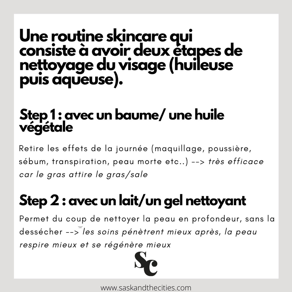 Le Double Nettoyage voici tout ce que vous devez savoir … cestquoi — Sask and the Cities