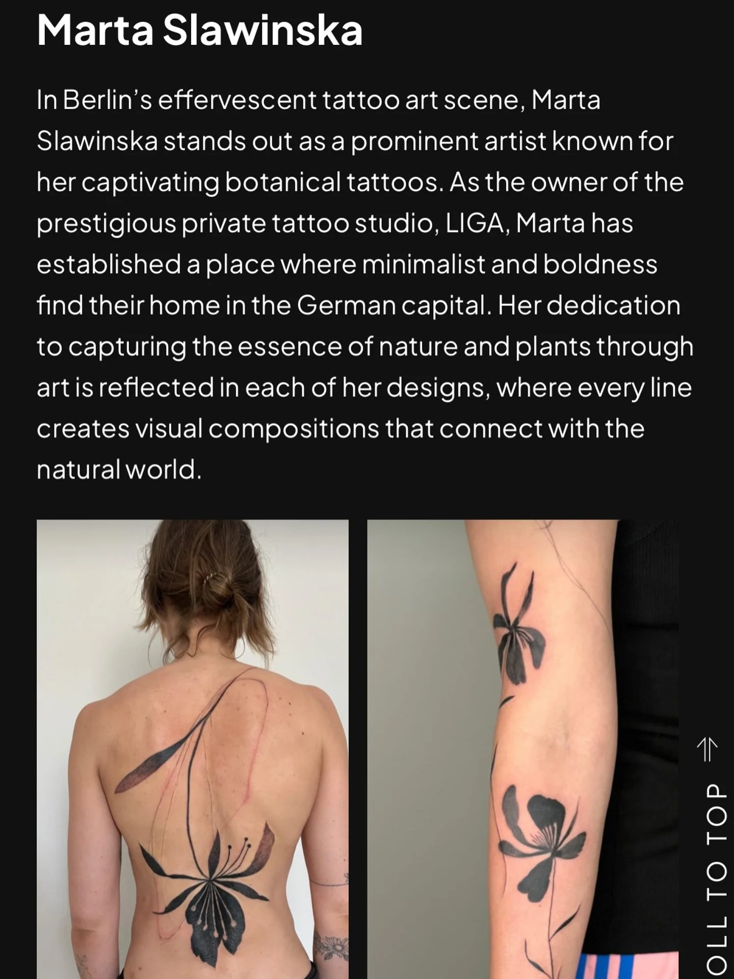 @ink.on.sky made their top Germany tattoo artists list. 

Thank you so much for including me to this list among so many artists🫶🏻🫣 

https://magazink.inkonsky.com/ranking-ink-on-sky-of-the-best-tattoo-artists-in-germany