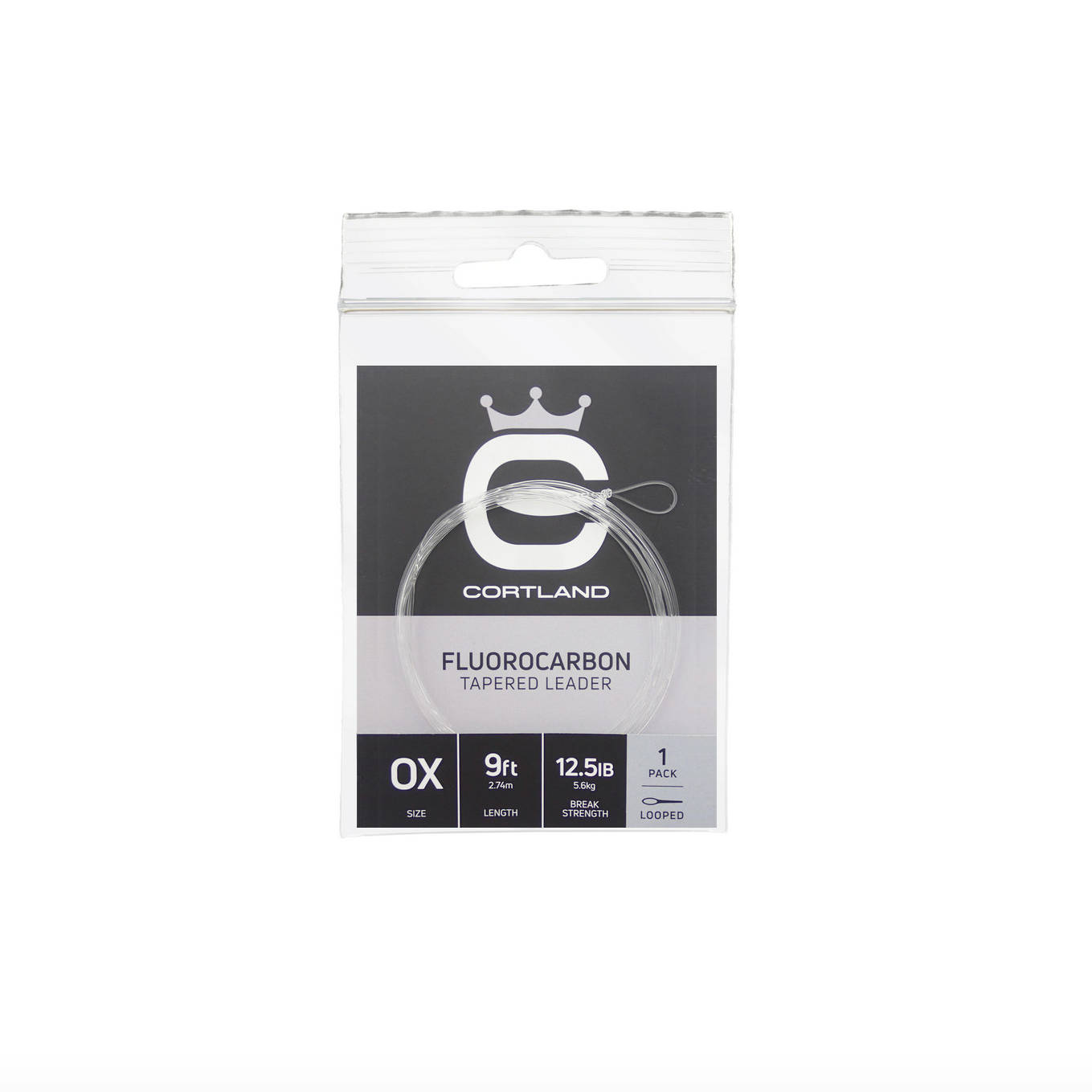 Cortland Line - Fluorocarbon Leader - 9' - 1 Pack