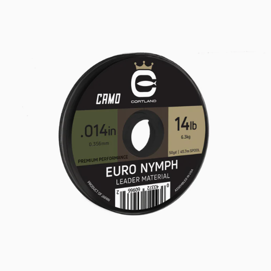Cortland Camo Euro Nymph Leader Material