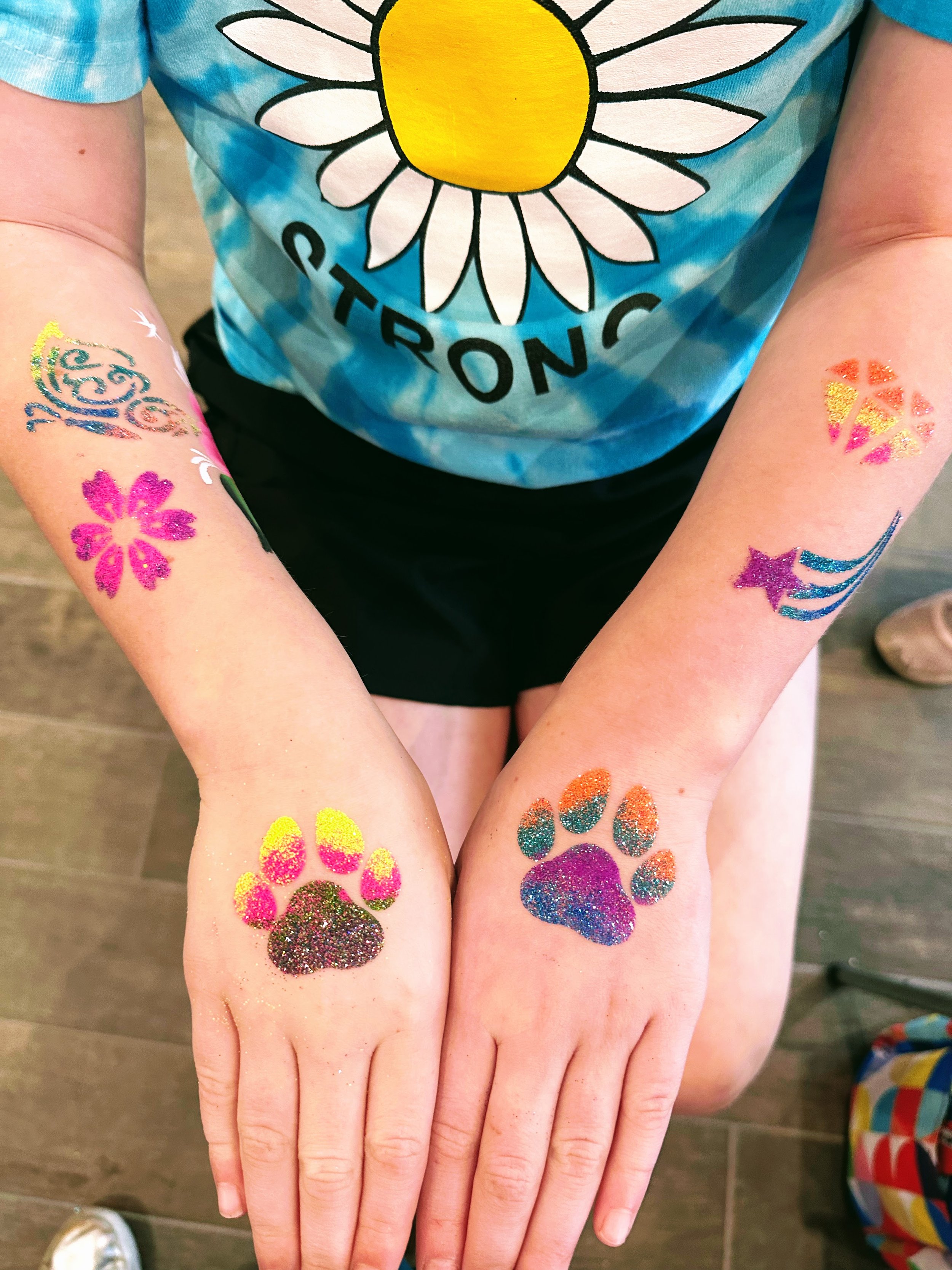 How To Make Temporary Tattoos & Glitter Tattoos For Kids & Adults — Jest  Paint - Face Paint Store