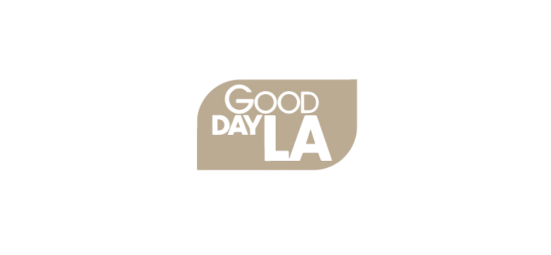 Good Day LA logo linking to article about author Gina Hamadey on the positive effects of thankfulness