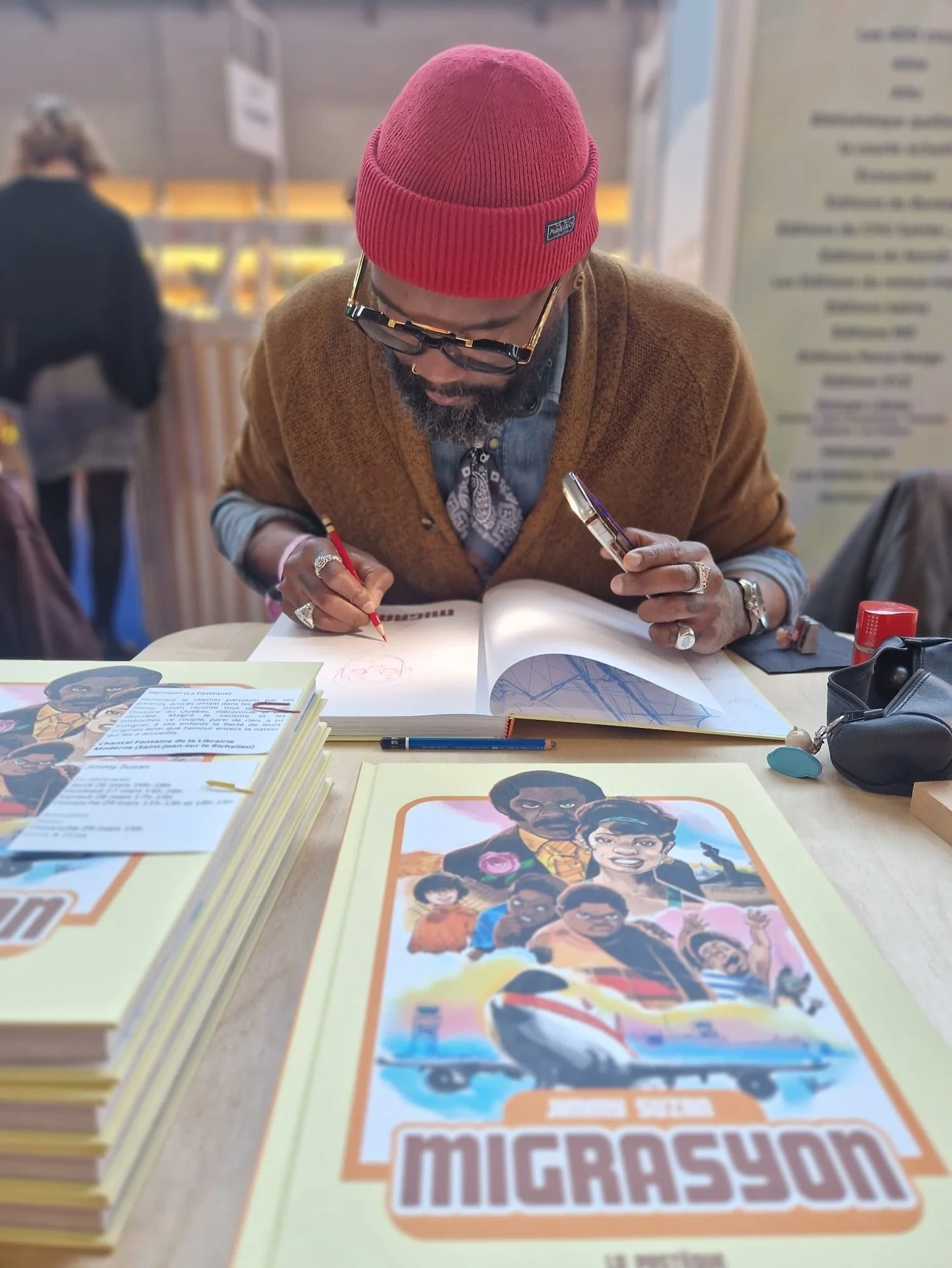 Migrasyon Book tour - Brussels