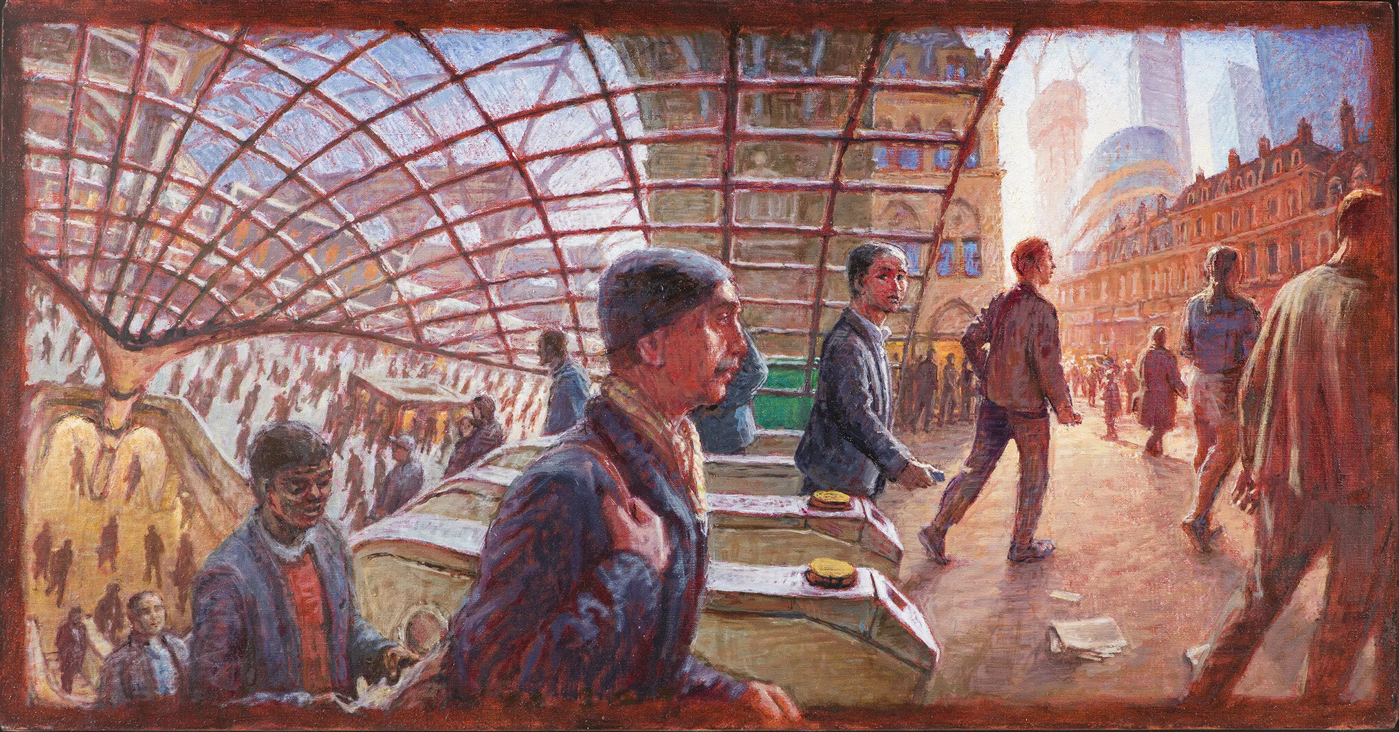 Zion 51 x 100cm oil on canvas