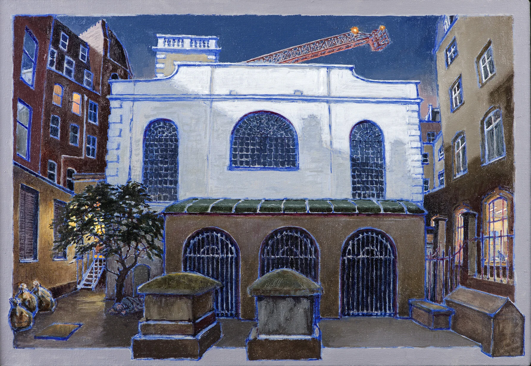 St Clements 51 x 75cm oil on canvas
