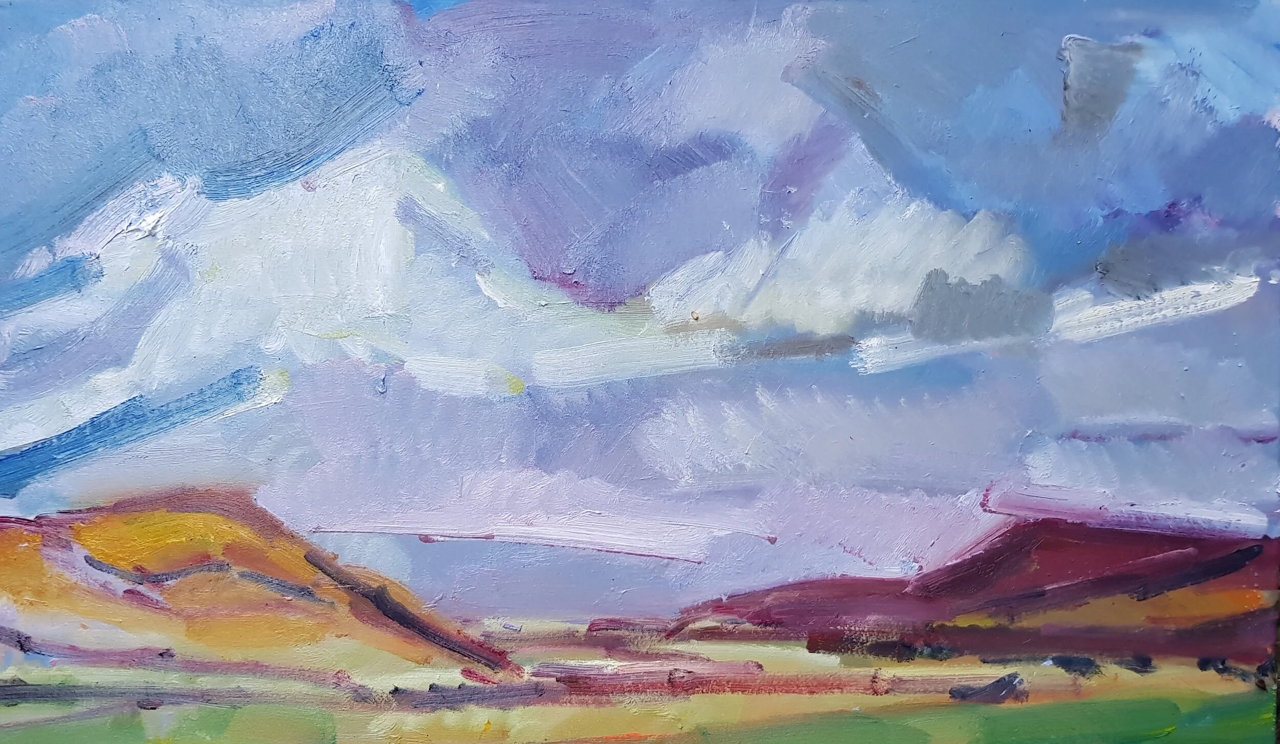 3.MountCaburnandFirleBeasco,RisingClouds.oiloncanvas50x87cm.jpg