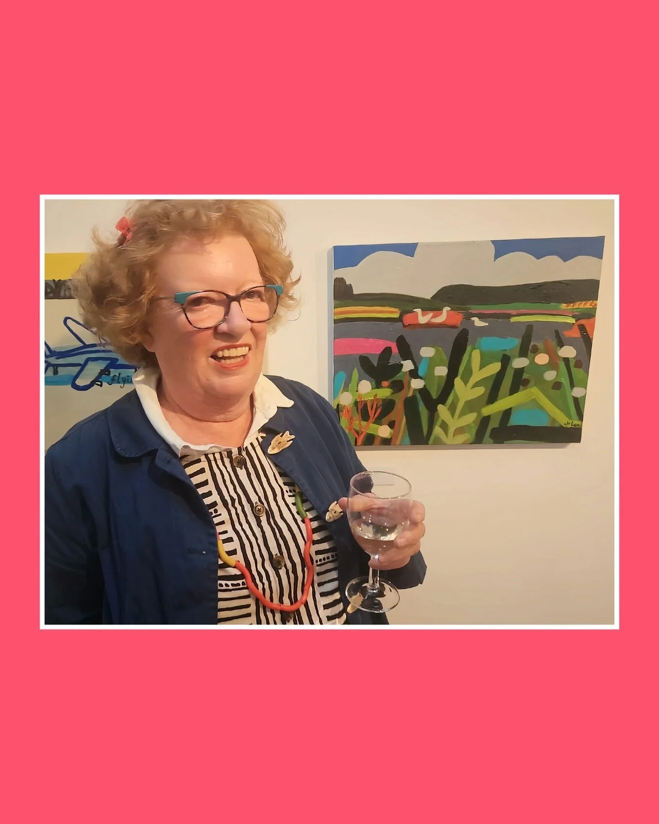 A big thank you from @jolambart and Natasha to all those who came to see HELLO COLOUR during @artwavefestival 🙌 It was wonderful to meet lots of new visitors, and spend time with familiar faces. 

🖼️ You can browse available paintings from the show