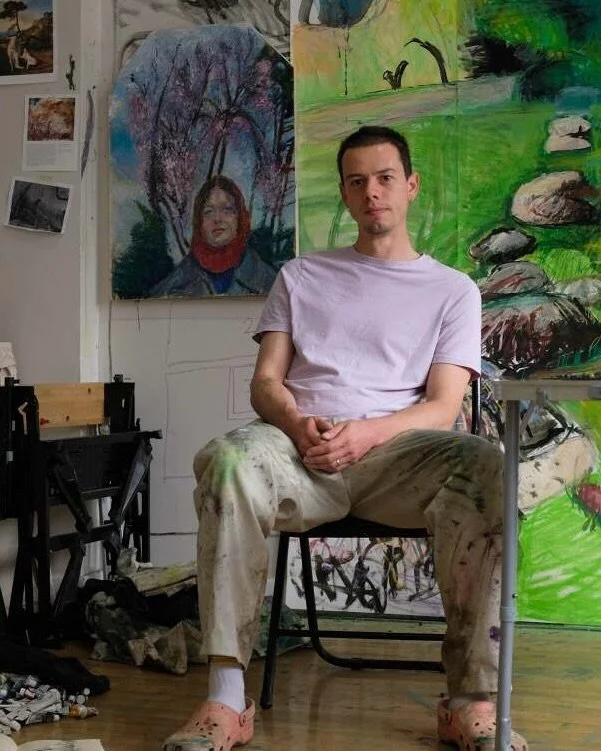 Our fourth and final guest artist for the Art for Christmas show is @scotchbook! 🎉

🌿 Tom draws and paints from direct observation in the landscape. &ldquo;Small, unplanned moments often inform the work, keeping it alive and responsive. Ultimately,