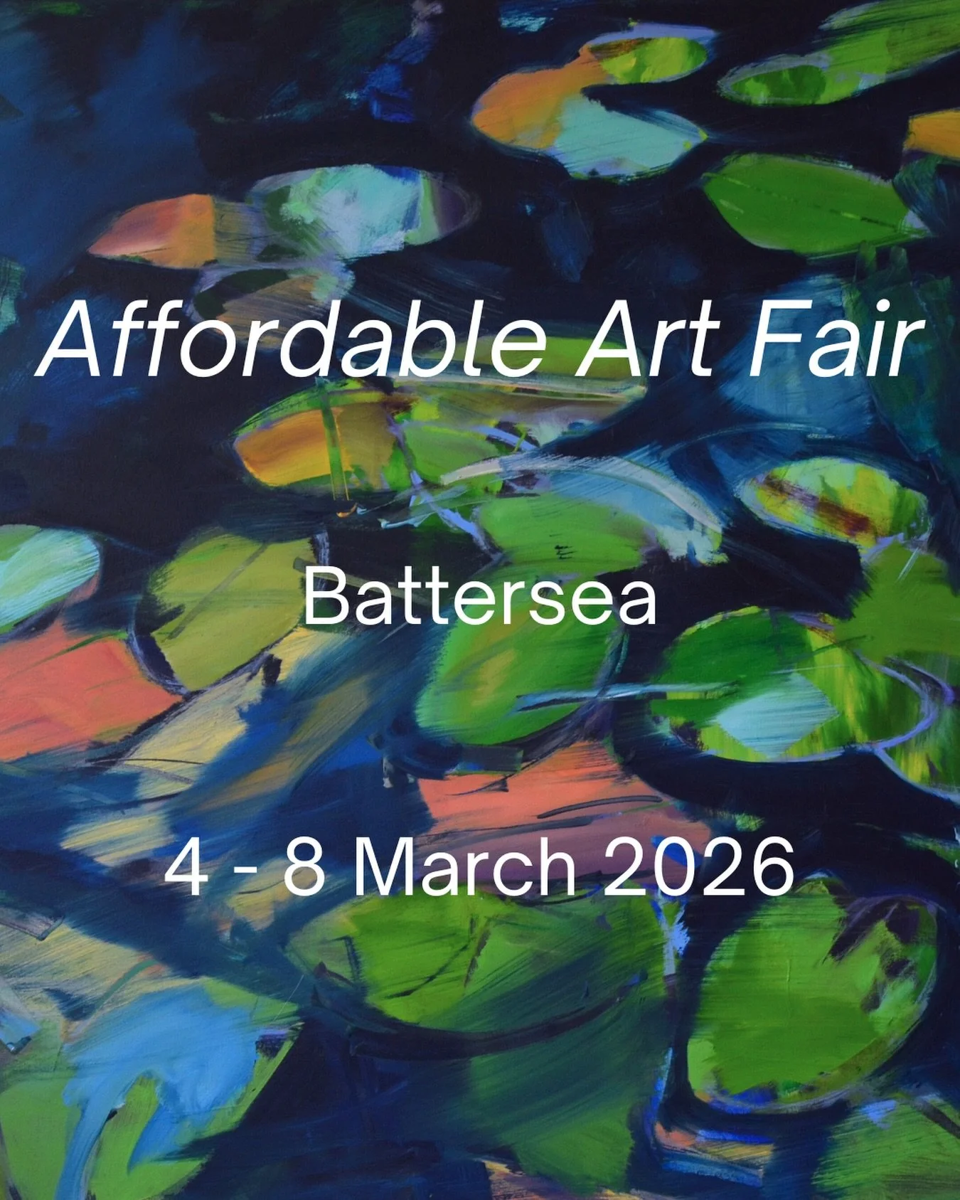 ✍️ Dates for your 2026 diary! We are delighted to be returning to the @affordableartfairuk with a stand at the Battersea fair in spring 🖼️ Exhibiting artists: @alanrankleprojects @snook_charlotte @janehansfordartist @jolambart @julianrobinolavarria 