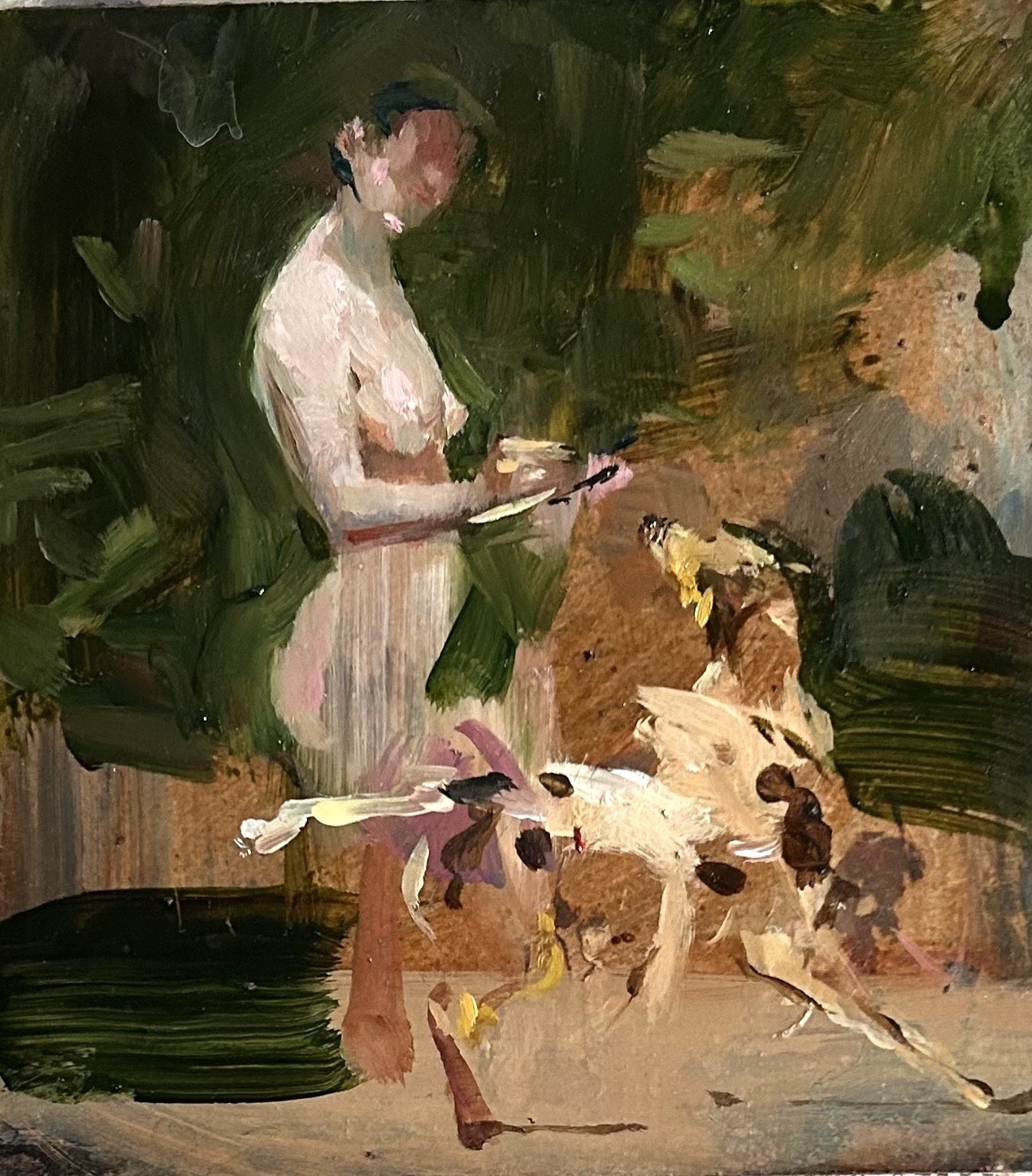 Eve Abandons Paradise