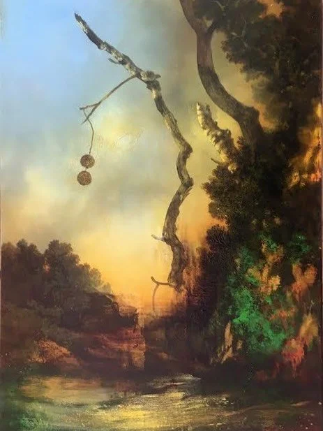 We are delighted to be showing a selection of paintings by Alan Rankle at Affordable Art Fair Battersea 4 - 8 March. Alan divides his time between St Leonards on Sea, East Sussex and Copenhagen. A distinctive landscape artist informed by the history 