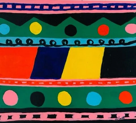 We are thrilled to be exhibiting works on paper by much loved Sussex artist Jo Lamb at Affordable Art Fair Battersea 4-8 March, sharing her joyous abstracts with the wider world, including this first image of Homage to Fela Kuti.
.
.
#affordableartfa