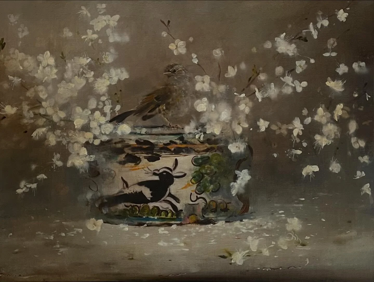 Not long now until @botanical.artfair opens at lovely West Dean. On Stand A2 in the marquee you will find Natasha O&rsquo;Kane exhibiting recent paintings by five Sussex artists including Linda Felcey. You can preview her artworks on the dedicated ar