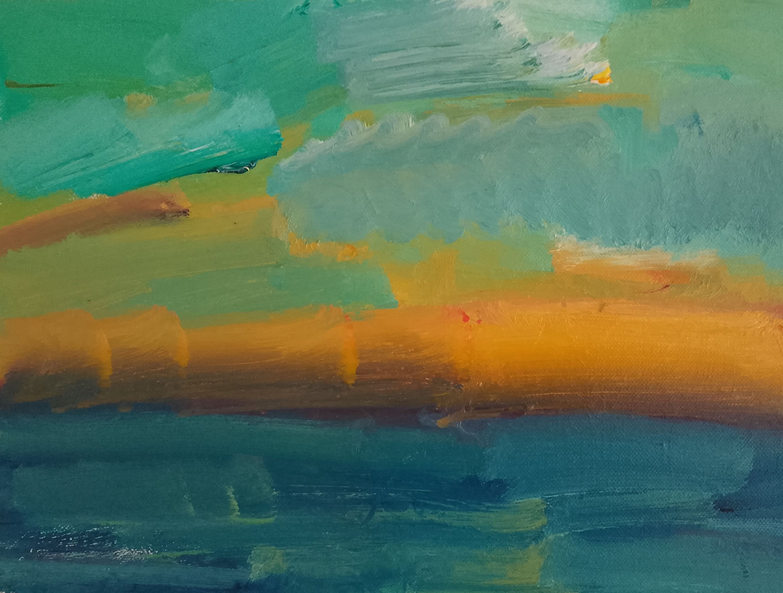 Seascape, Seaford – Autumn Sunset, 2026 | Julian Le Bas