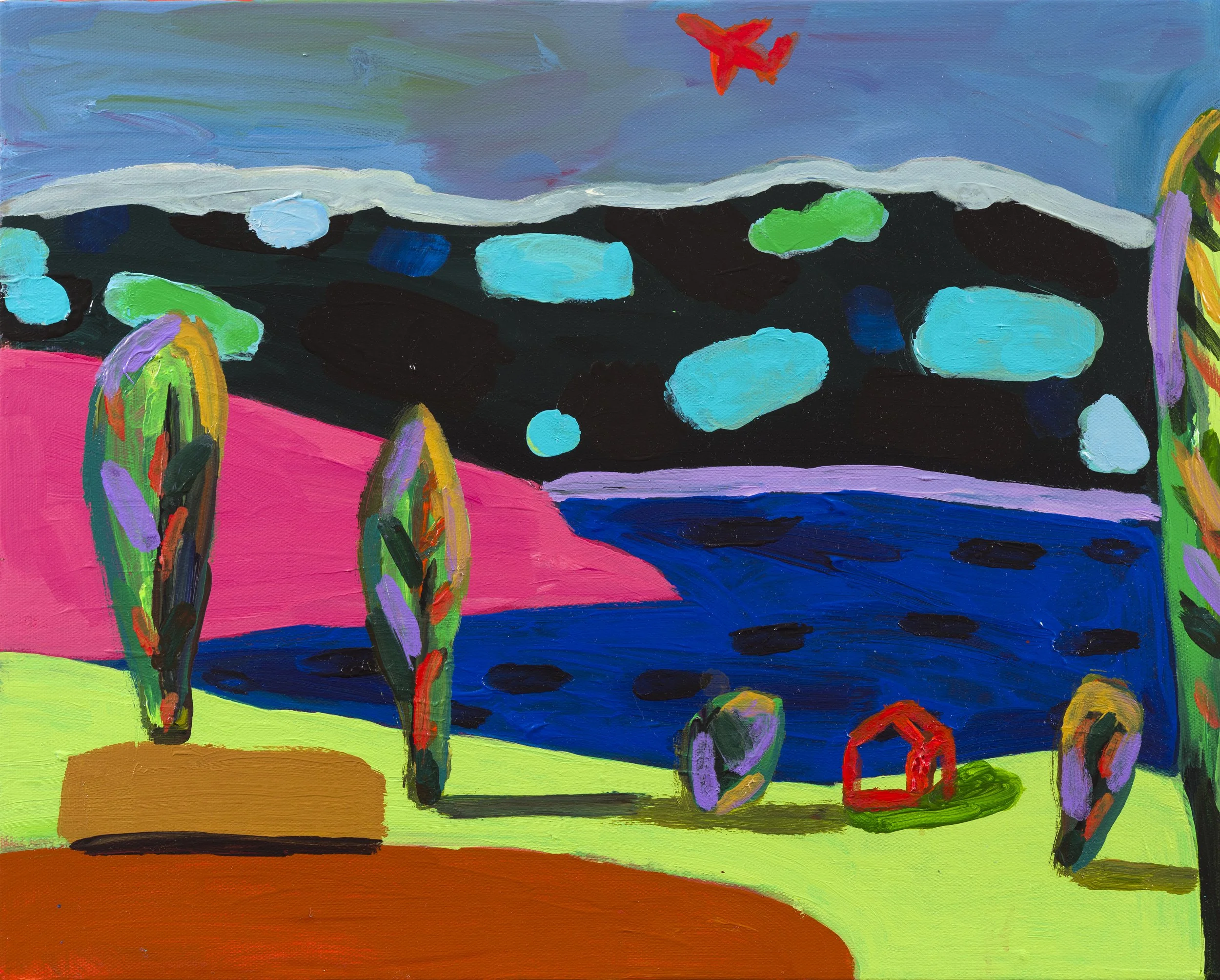 Jo Lamb_A Vacation in Europe_41 x 51cm_acrylic on canvas.jpg