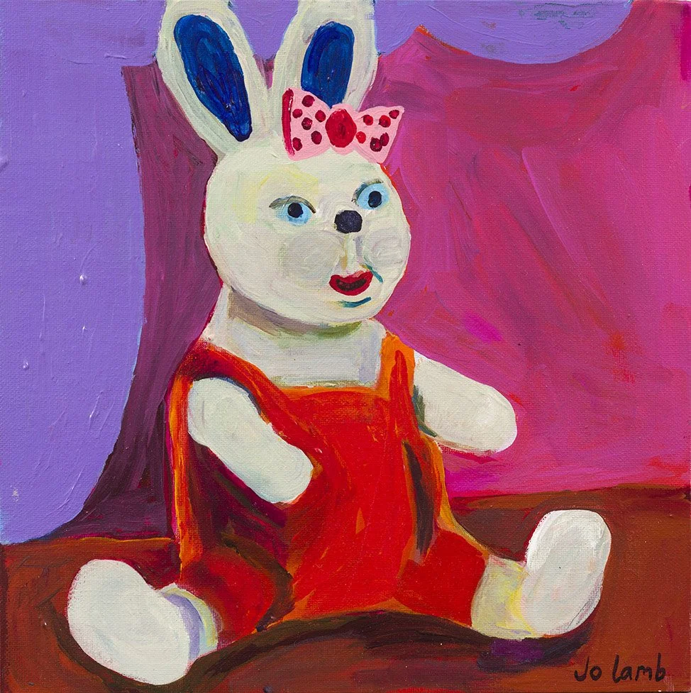 JoLamb_Madam Fifi_30x30cm_acrylic on board.jpg