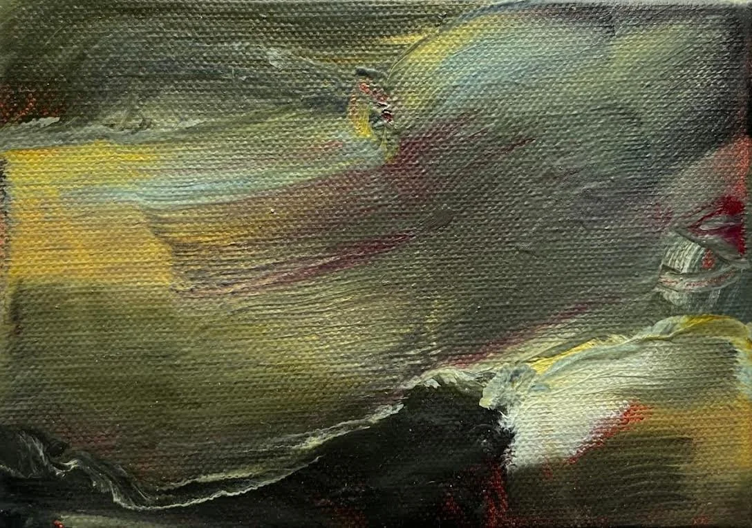 Alan Rankle Study for Landscapes for the North III oils on canvas 13x18cm - £800.jpg