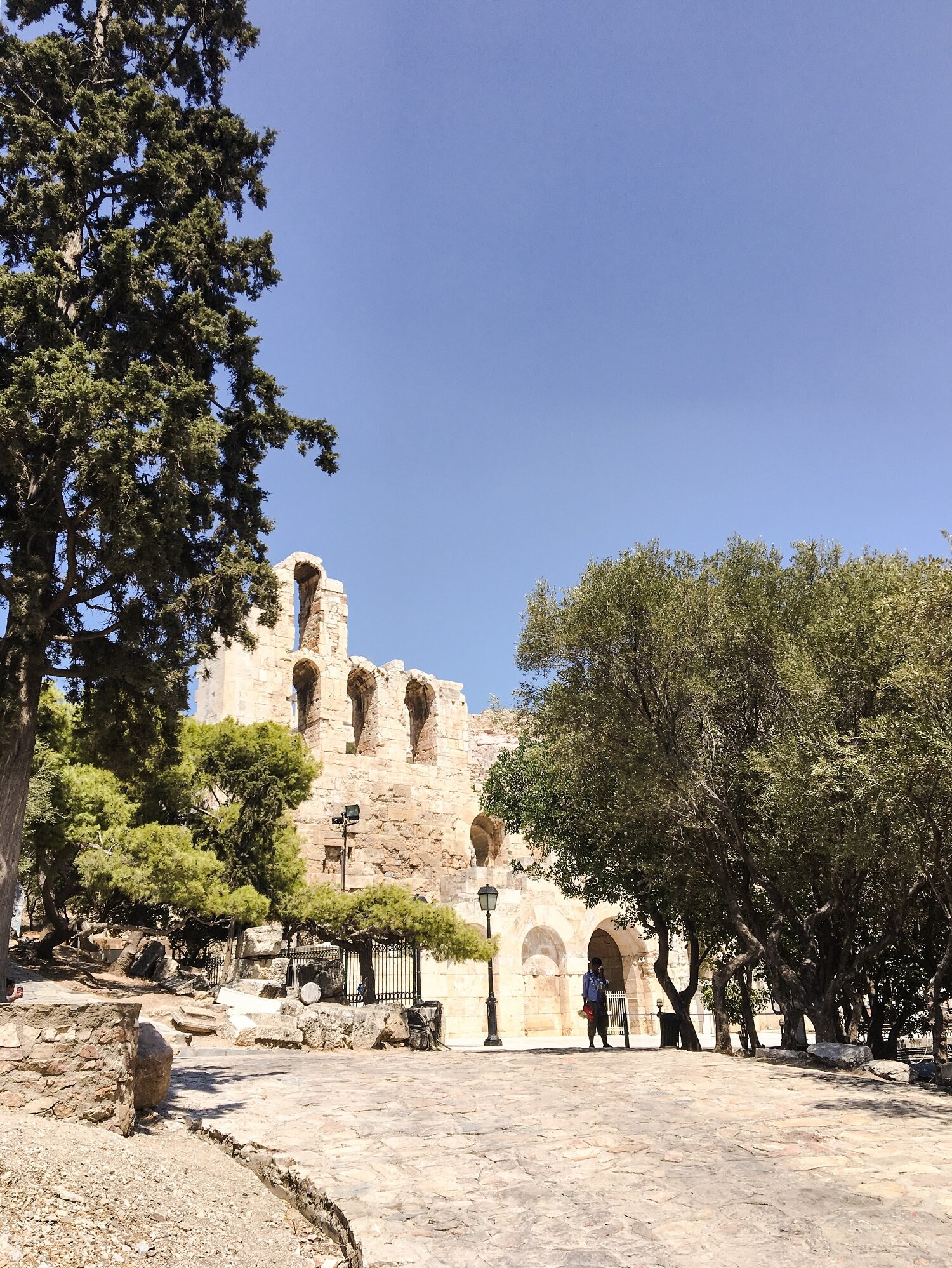 Ancient ruins, Athens, Greece | Blooming Magnolias Blog | Travel