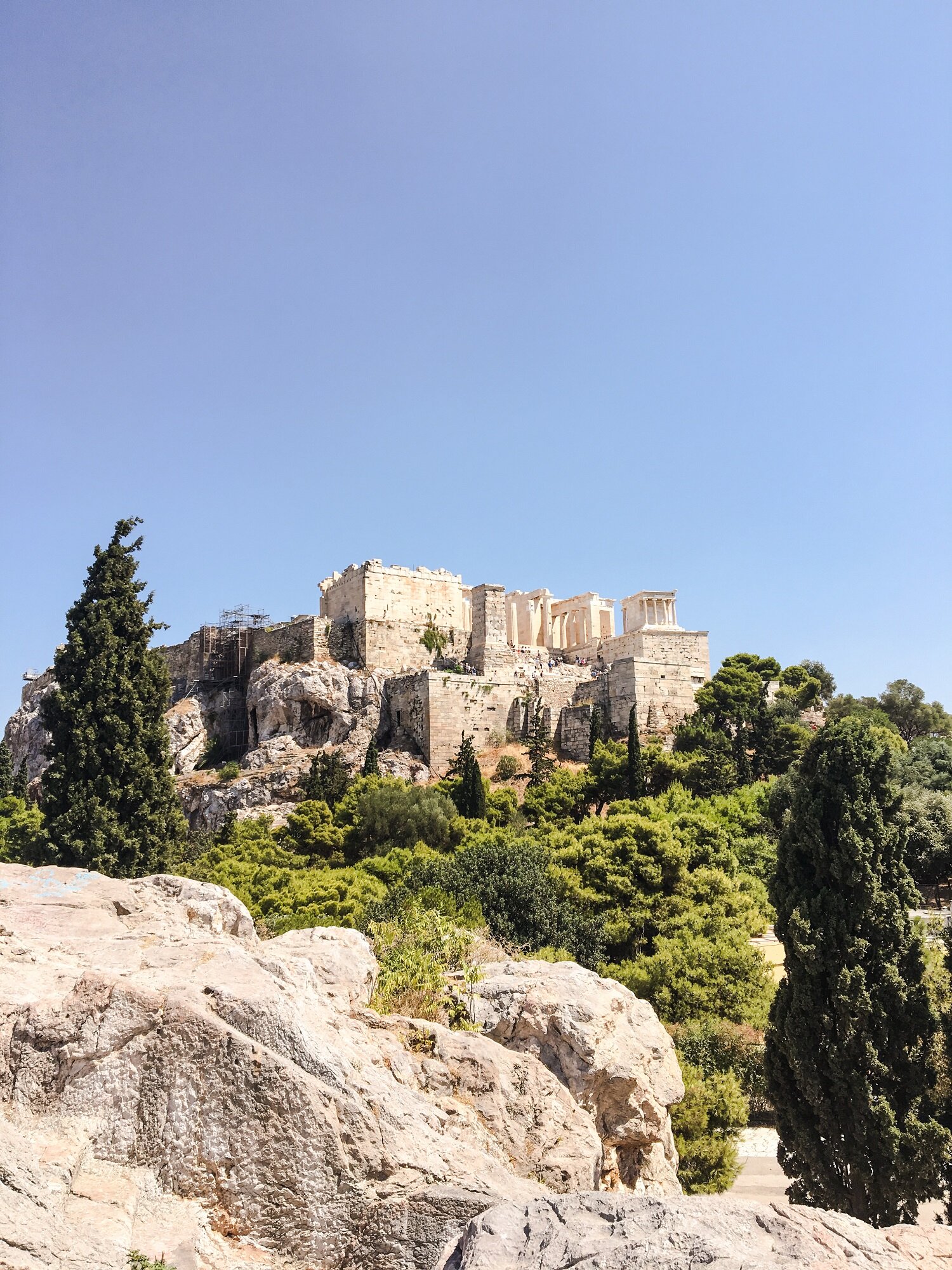 Areopagus Hill, Athens, Greece | Blooming Magnolias Blog 