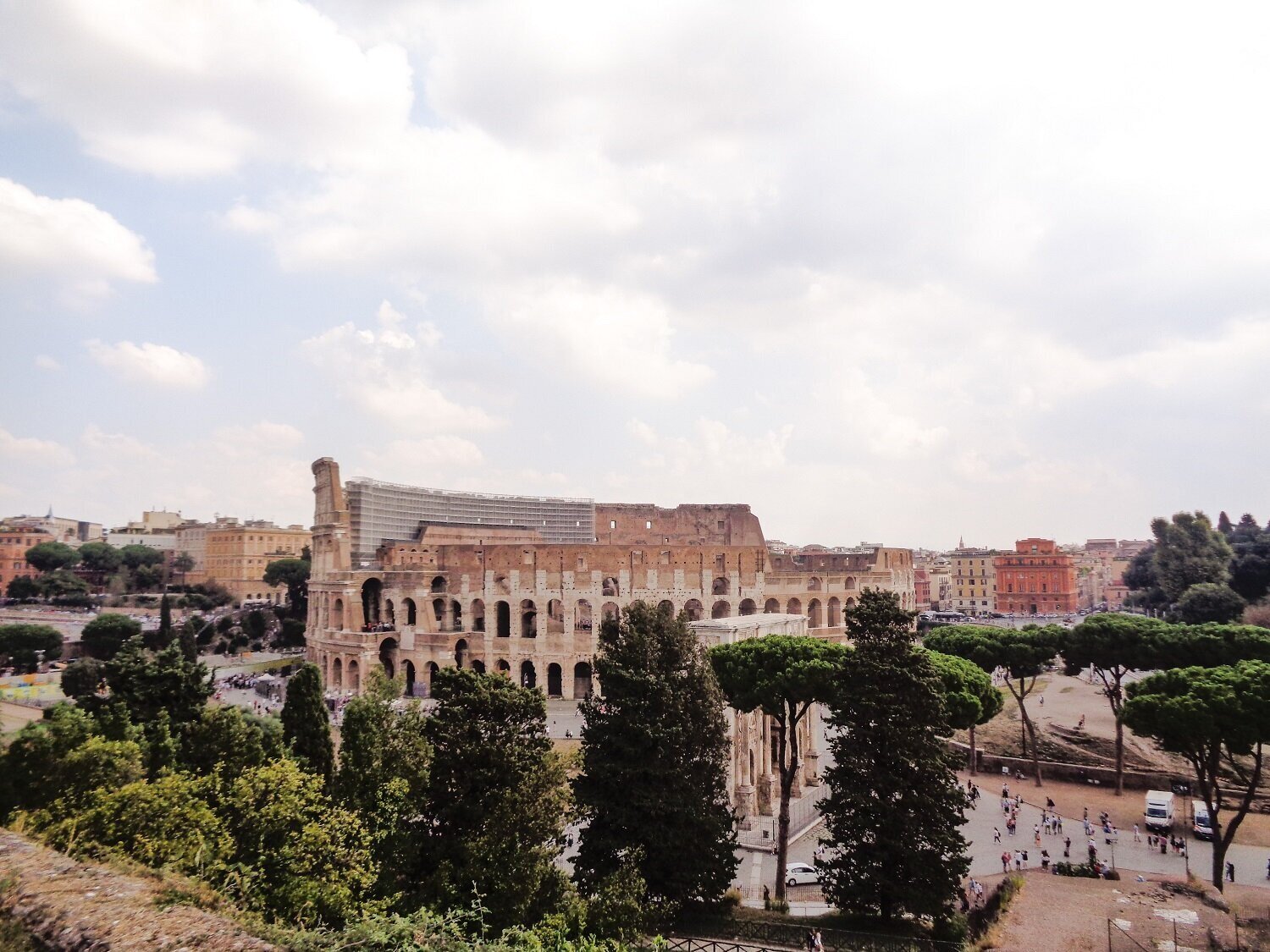 Views of the Colosseum