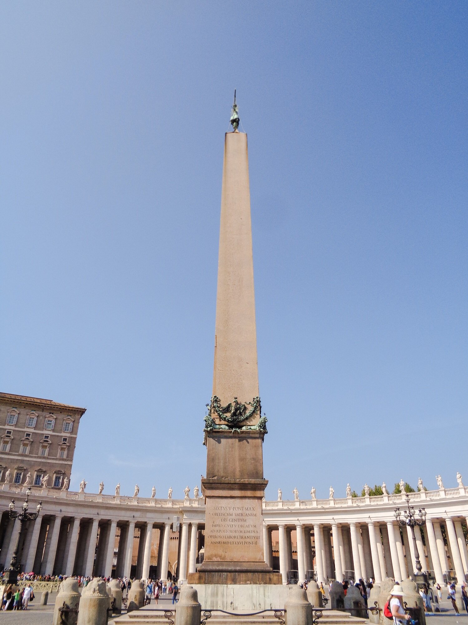 Obelisco Piazza San Pietro Citta del Vaticano