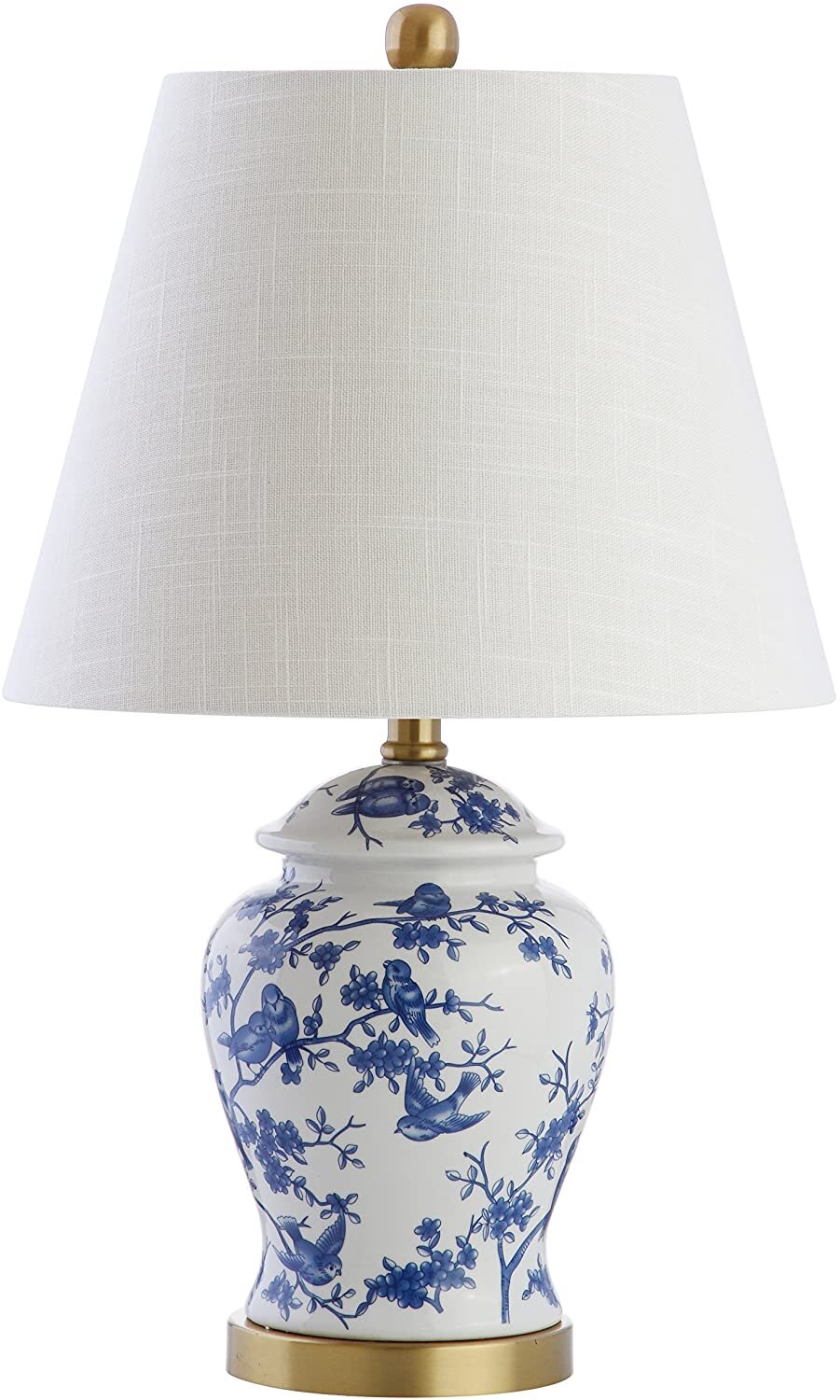 blue and white table lamp-2