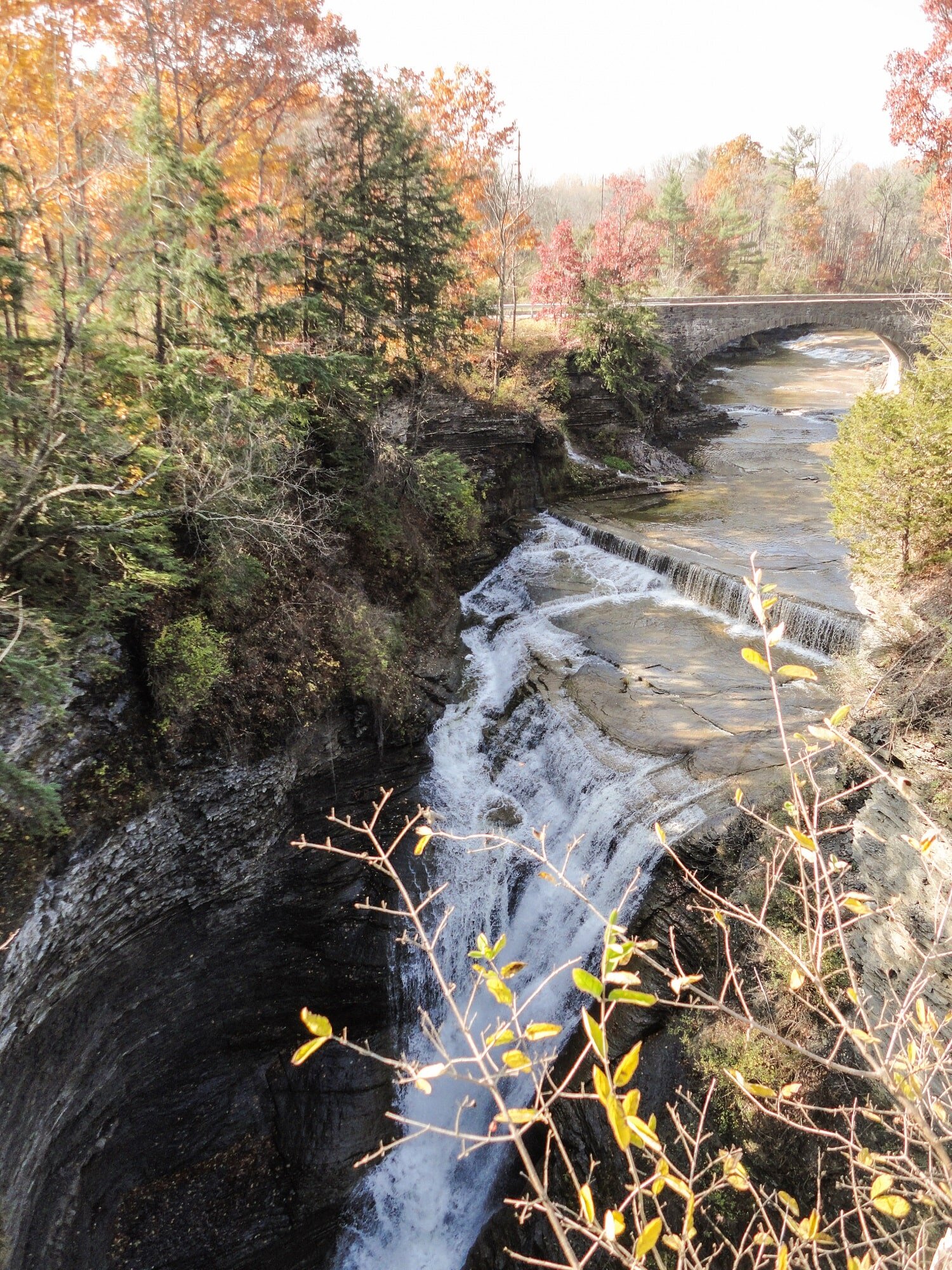  Taughannock Falls State Park, Upstate New York fall travel ideas | Blooming Magnolias Blog | Travel. 