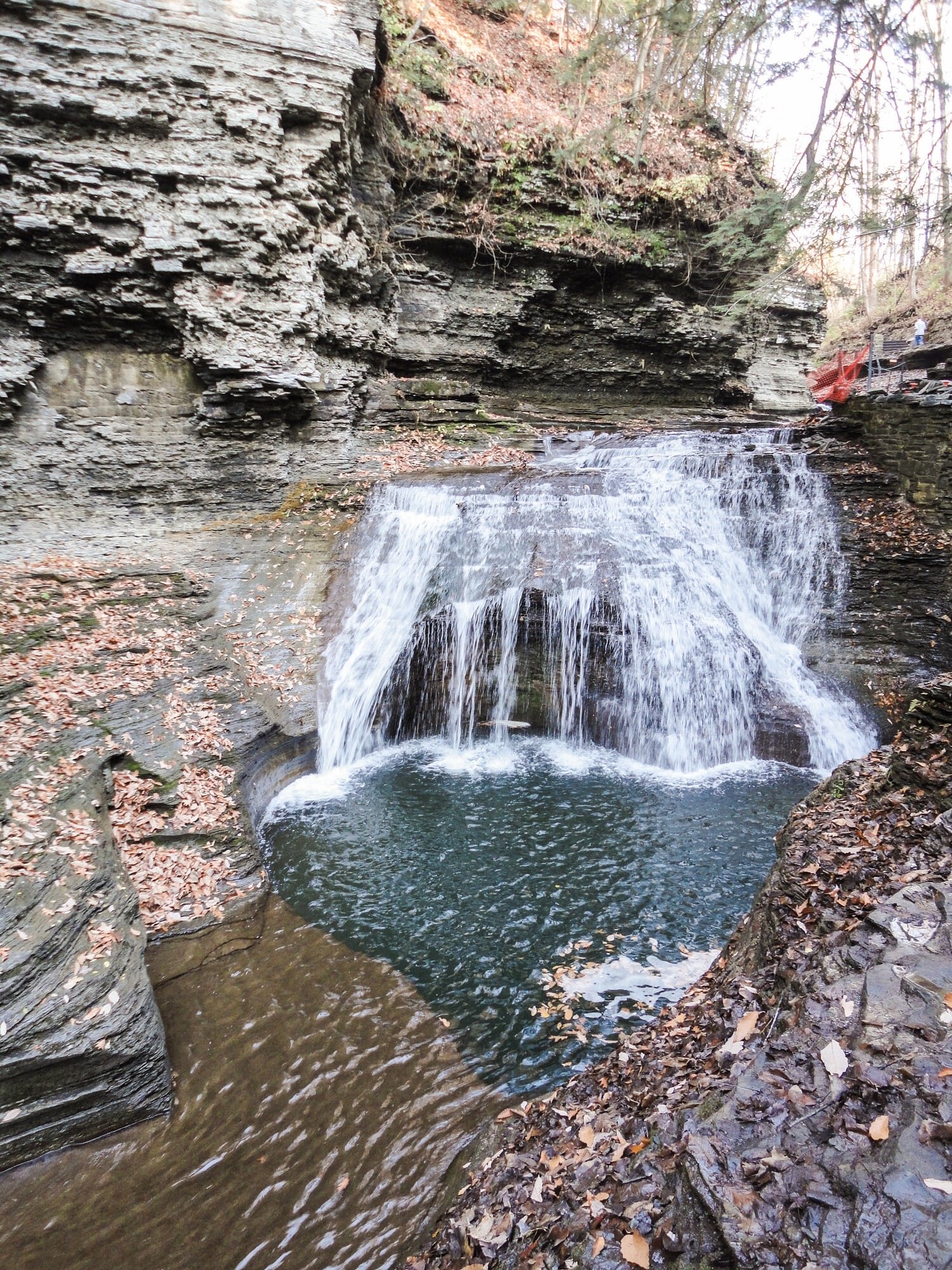  Buttermilk Falls State Park, Upstate New York fall travel ideas | Blooming Magnolias Blog | Travel.  
