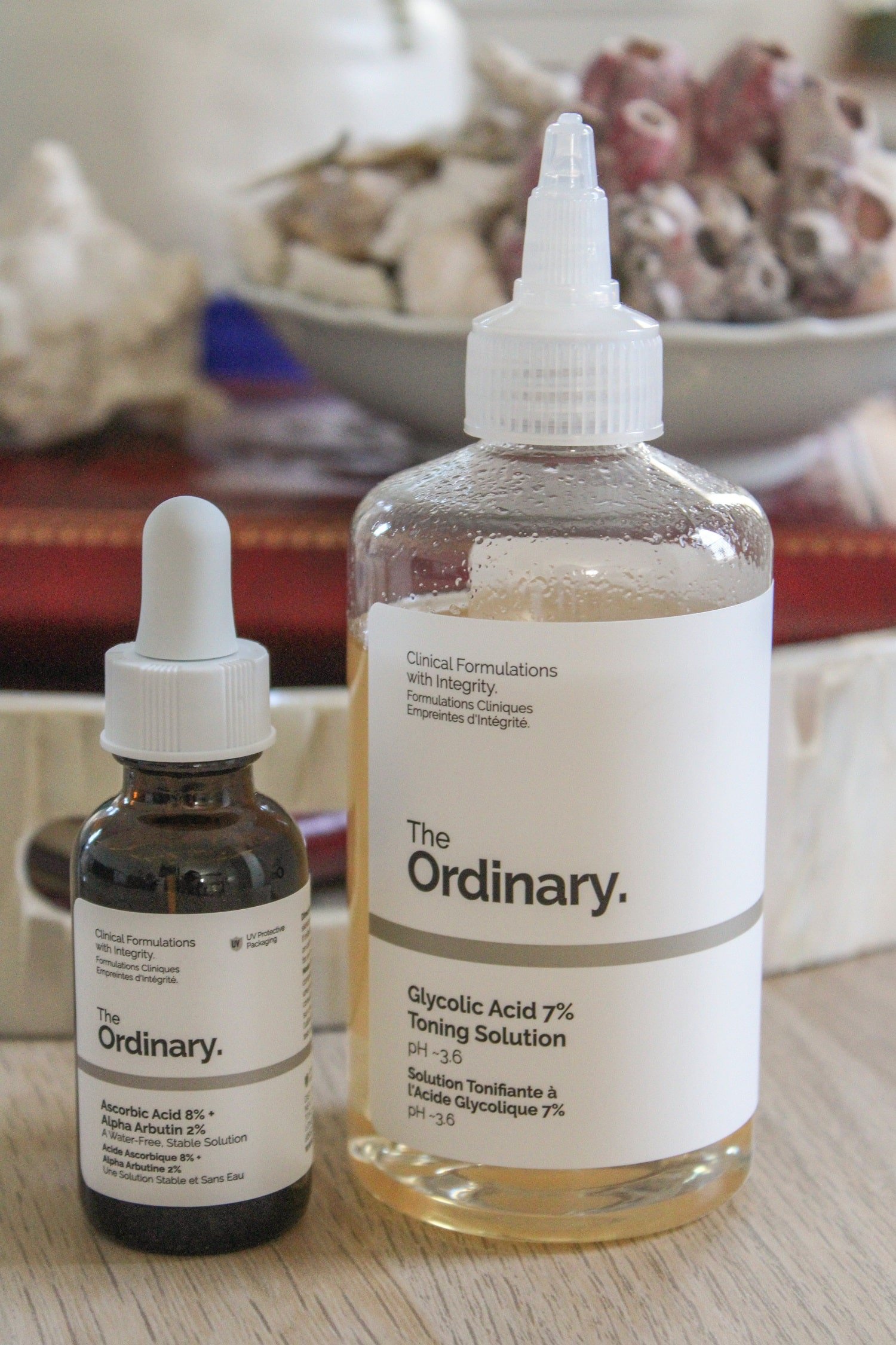 My favorite things right now | Blooming Magnolias Blog | Beauty, The Ordinary, Glycolic Acid 7% Toning Solution, Ascorbic Acid 8% + Alpha Arbutin 2%