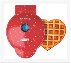 Dash Mini Waffle Maker for Individual Waffles, Hash Browns, Keto Chaffles with Easy to Clean
