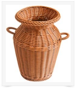 Wicker Vase Rattan 