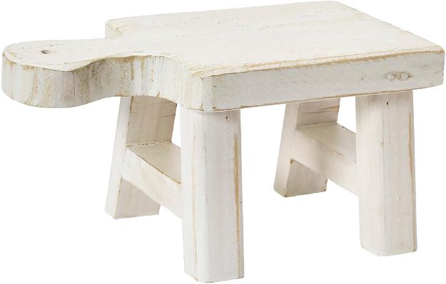 decorative pedestal stool