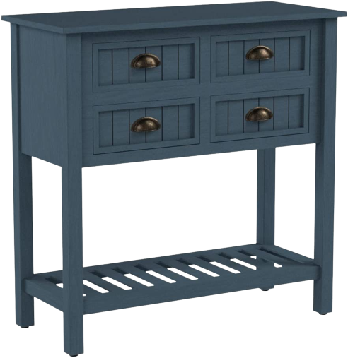 4-Drawer Console table