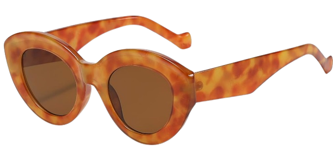 Oversized cat eye sunglasses